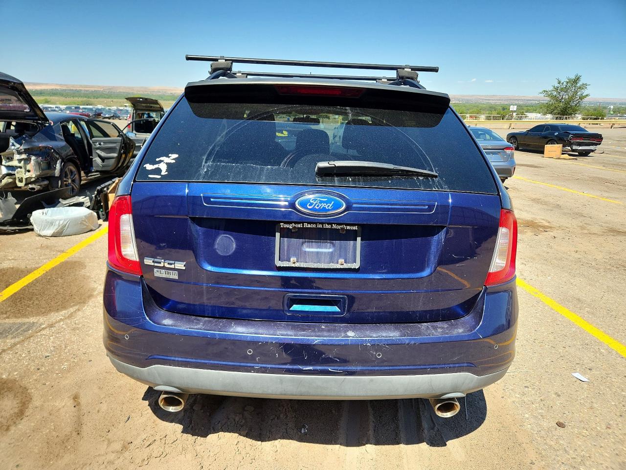 2011 Ford Edge Se Blue vin: 2FMDK3GC8BBB34992