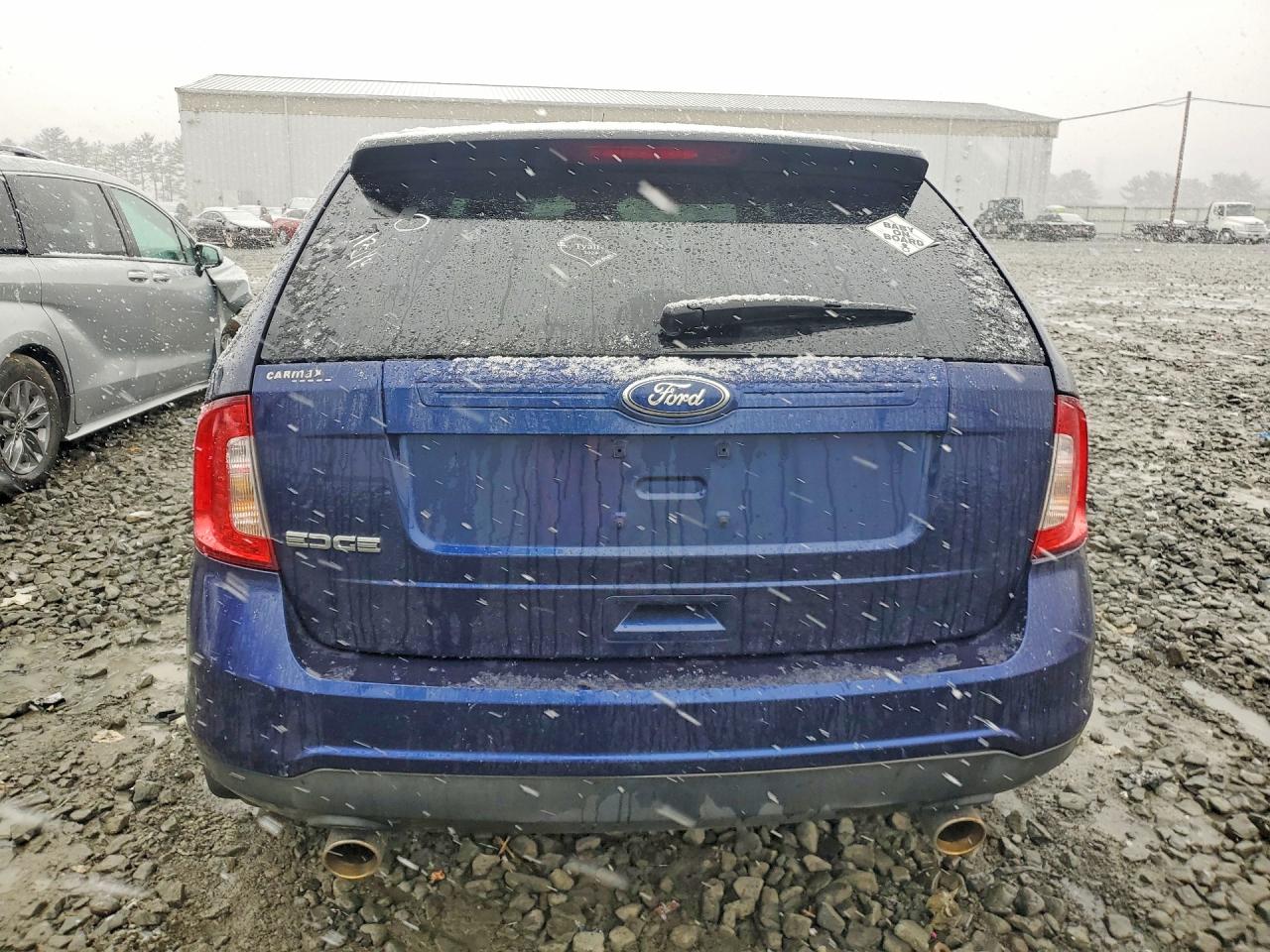 2011 Ford Edge Se Blue vin: 2FMDK3GC8BBB46320