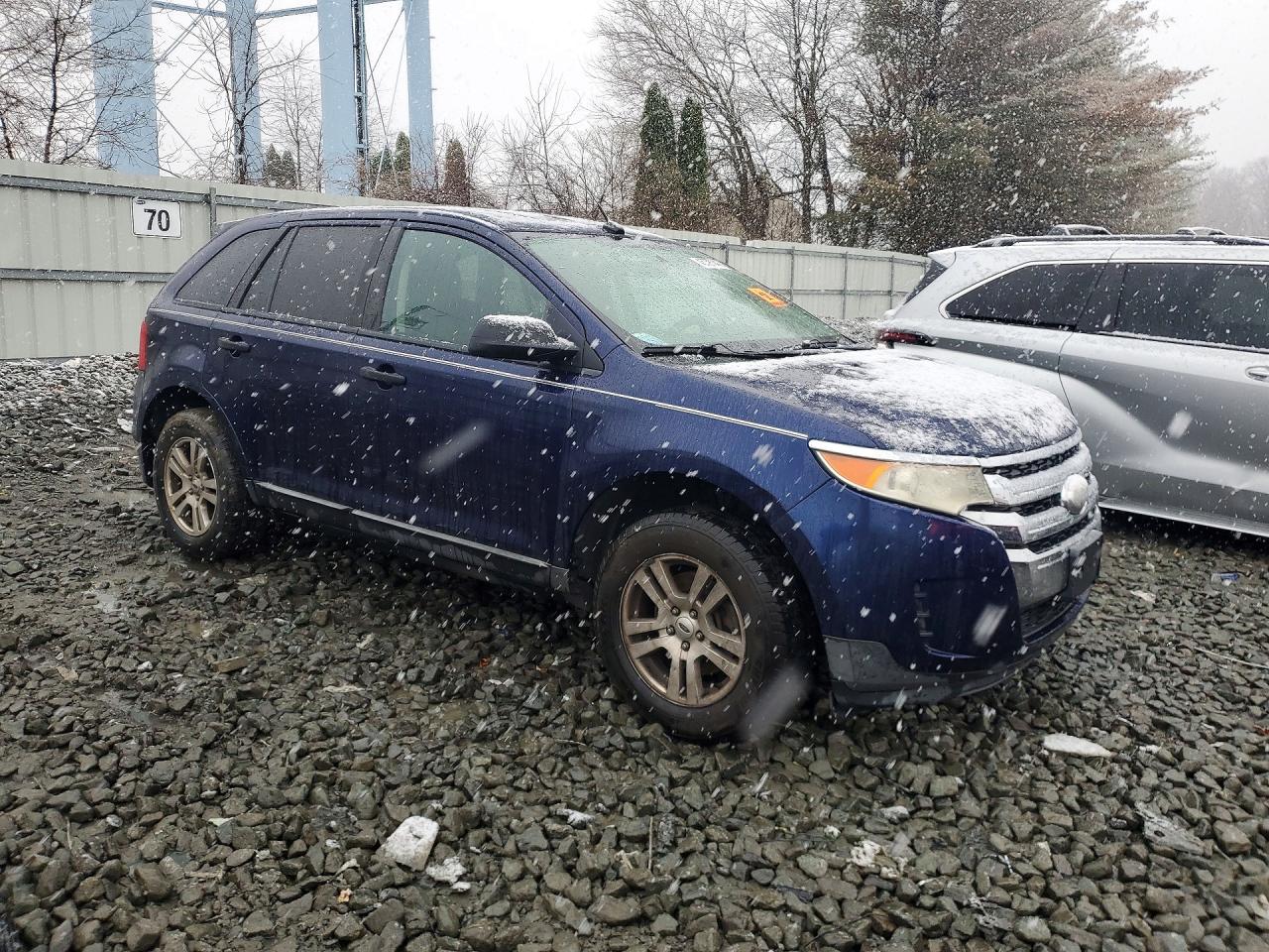 2011 Ford Edge Se Blue vin: 2FMDK3GC8BBB46320