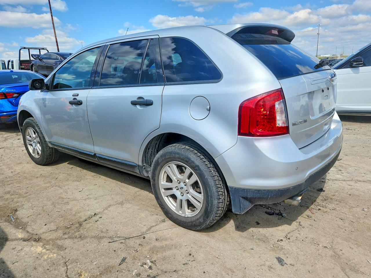 2012 Ford Edge Se Silver vin: 2FMDK3GC8CBA18953