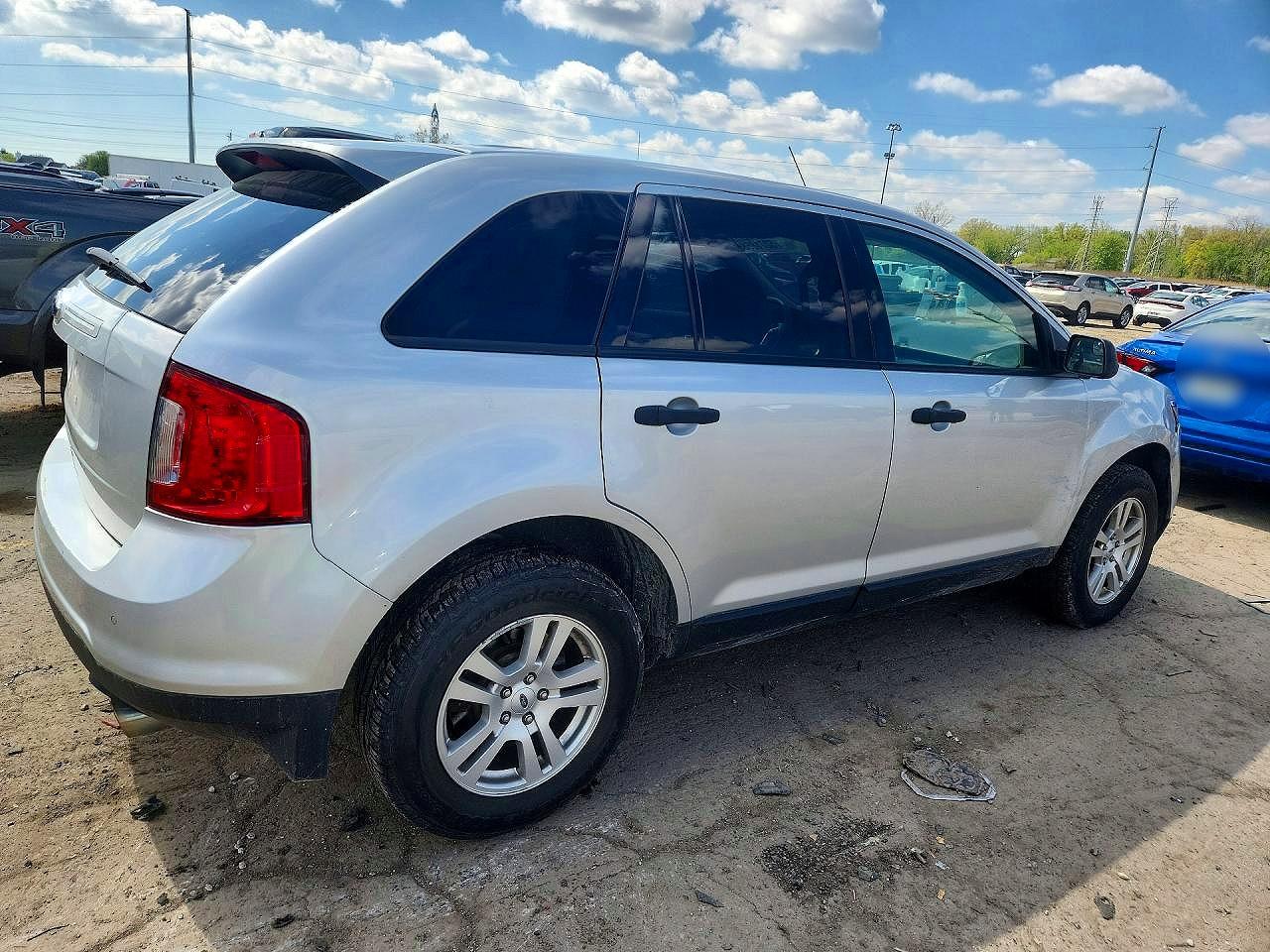 2012 Ford Edge Se Silver vin: 2FMDK3GC8CBA18953