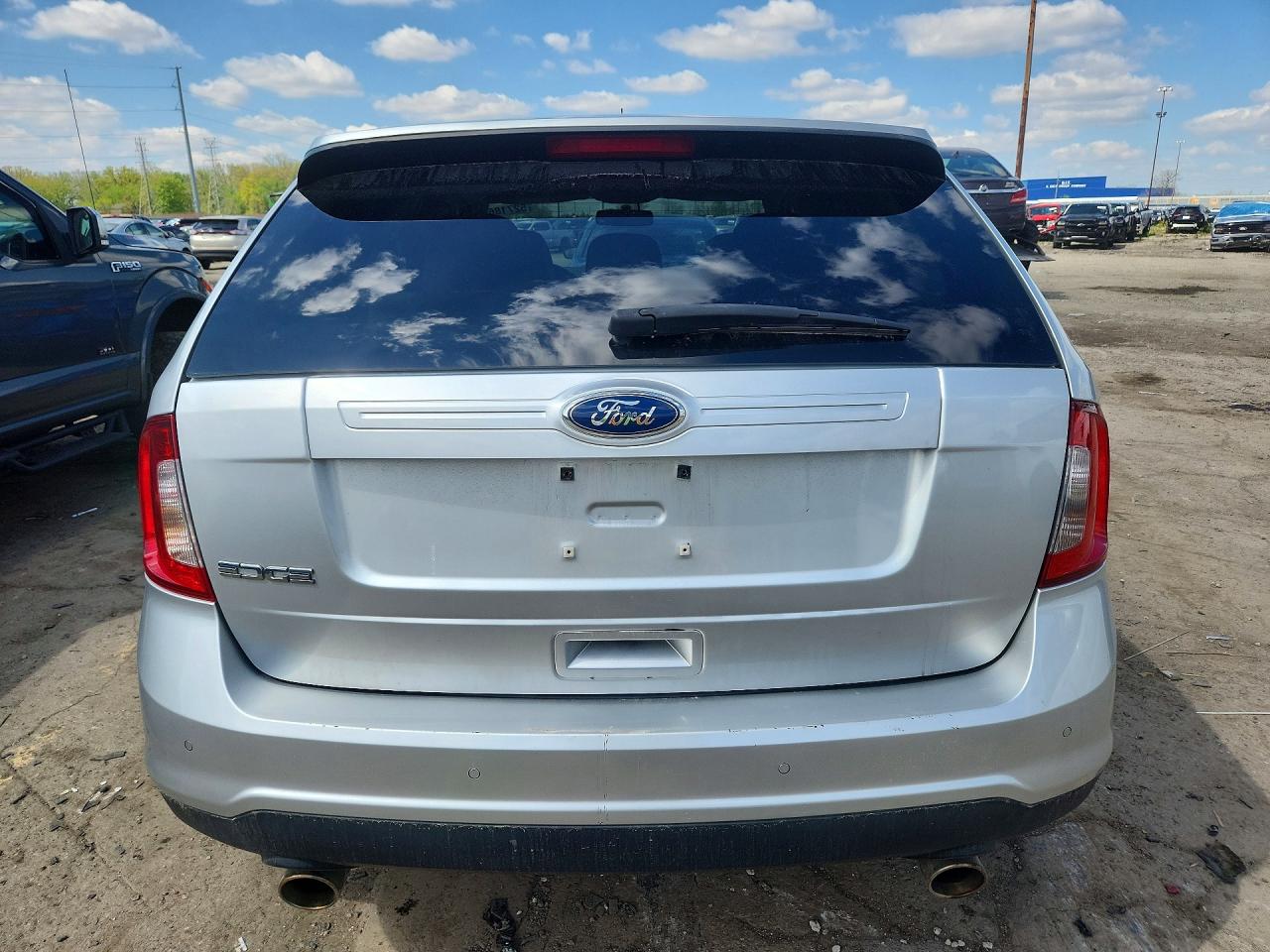 2012 Ford Edge Se Silver vin: 2FMDK3GC8CBA18953