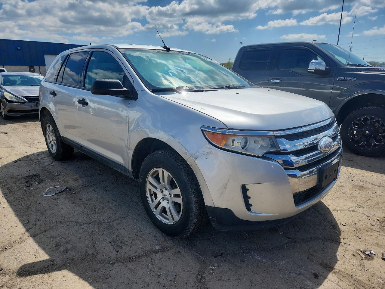 2012 Ford Edge Se Silver vin: 2FMDK3GC8CBA18953