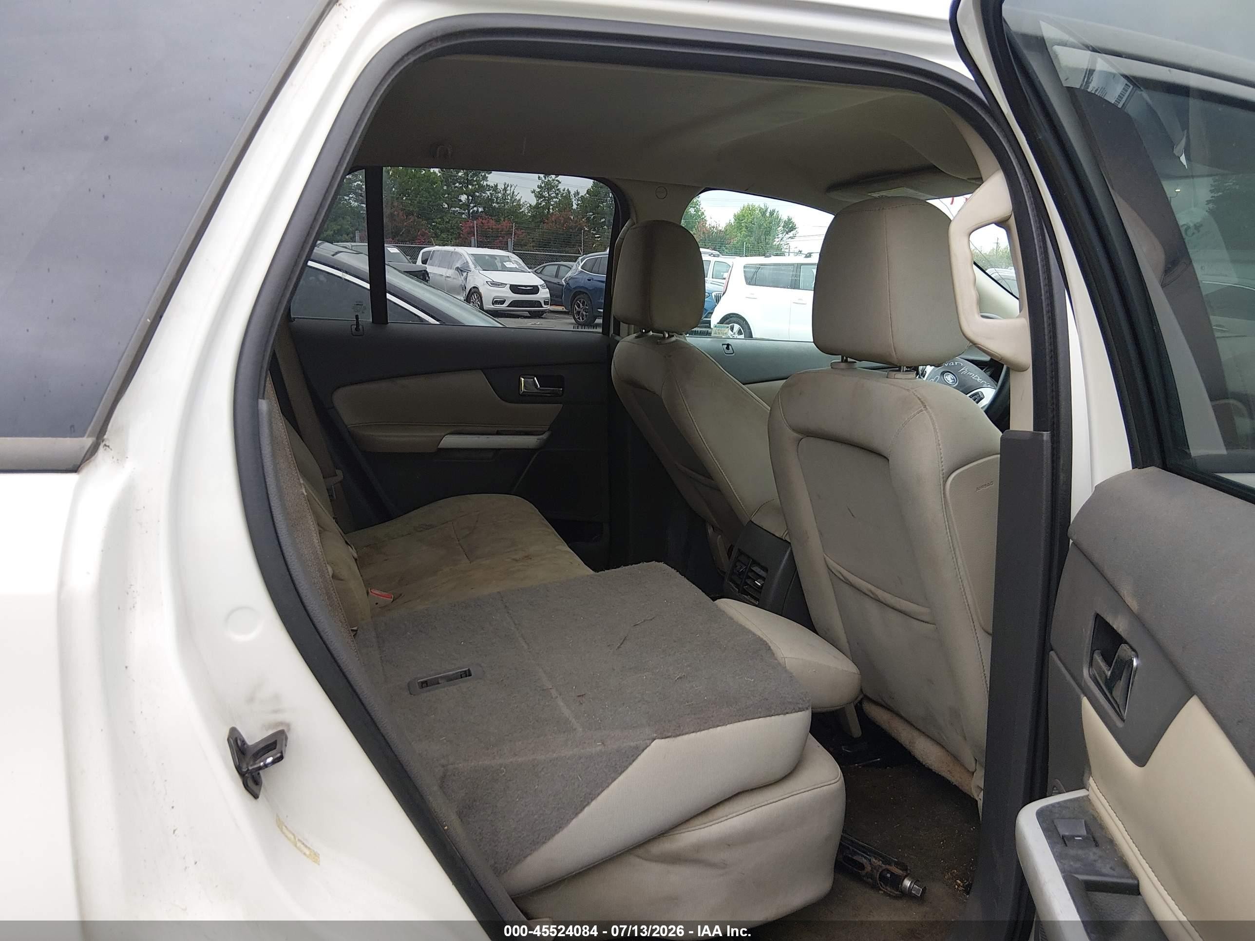2012 Ford Edge Se White vin: 2FMDK3GC8CBA60958