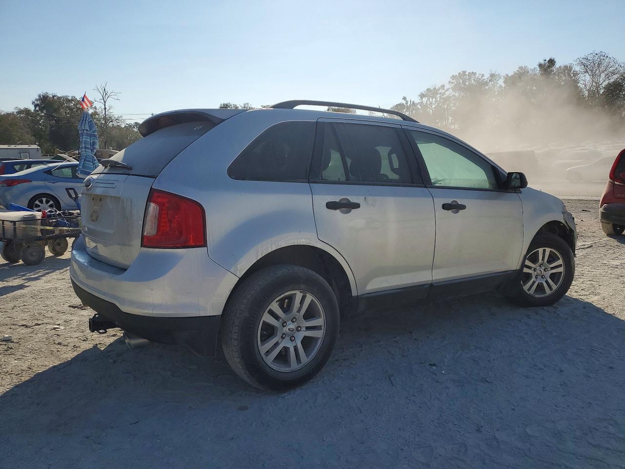 2013 Ford Edge Se Silver vin: 2FMDK3GC8DBA60332