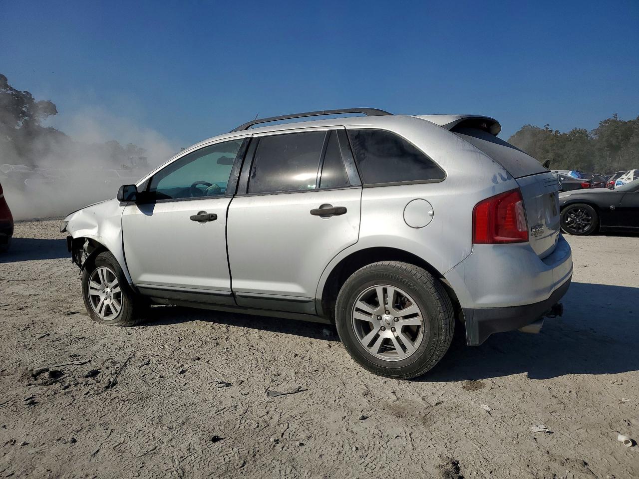 2013 Ford Edge Se Silver vin: 2FMDK3GC8DBA60332