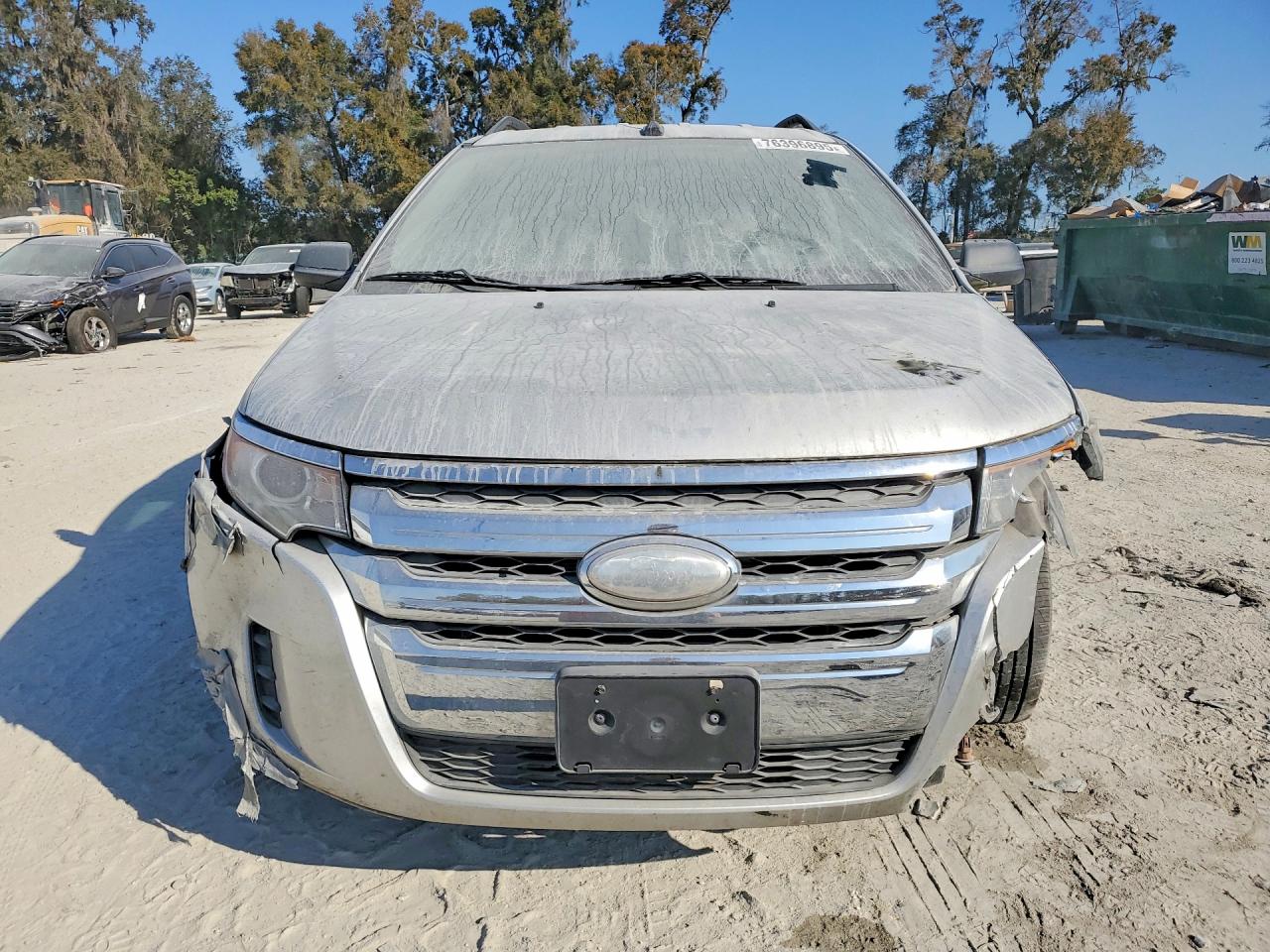 2013 Ford Edge Se Silver vin: 2FMDK3GC8DBA60332
