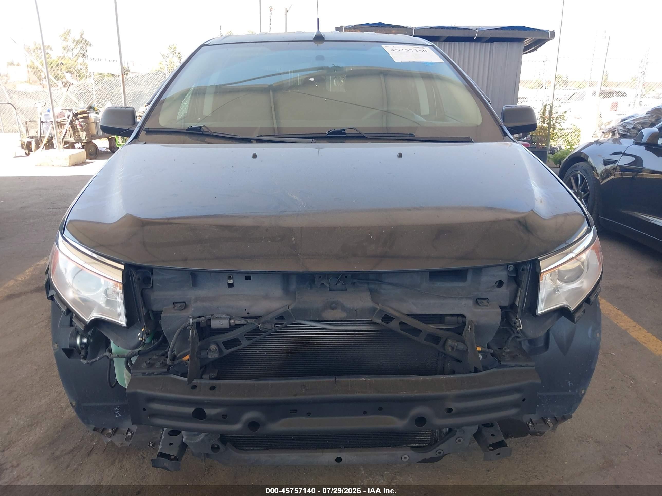 2013 Ford Edge Se Black vin: 2FMDK3GC8DBB30735