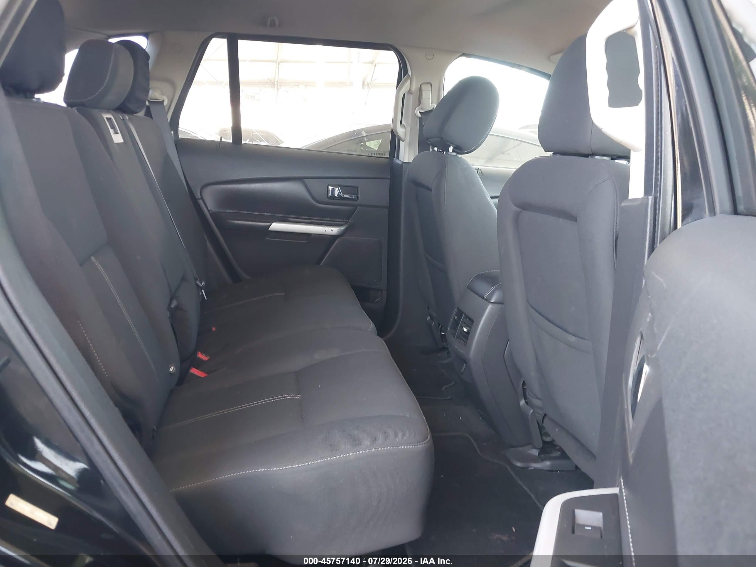 2013 Ford Edge Se Black vin: 2FMDK3GC8DBB30735