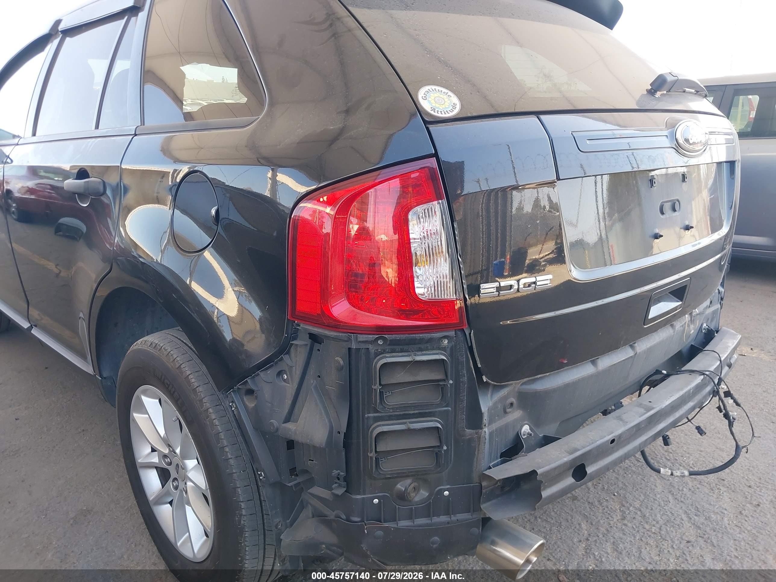 2013 Ford Edge Se Black vin: 2FMDK3GC8DBB30735