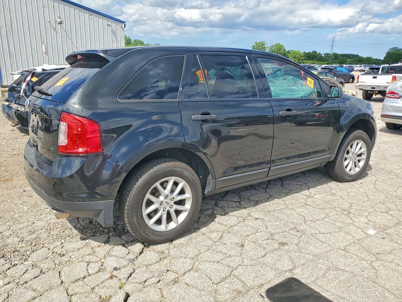 2013 Ford Edge Se Black vin: 2FMDK3GC8DBC16594