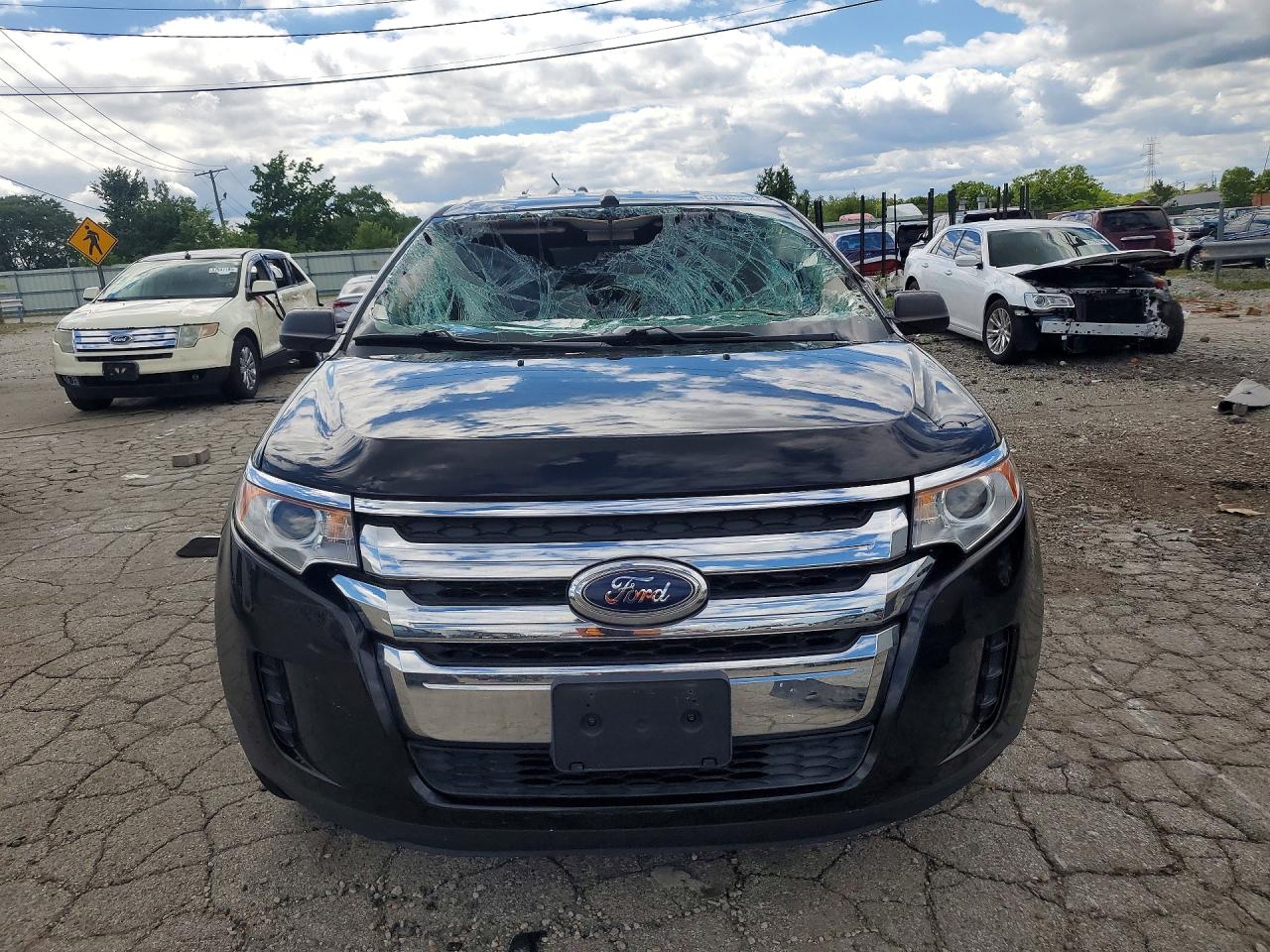 2013 Ford Edge Se Black vin: 2FMDK3GC8DBC16594