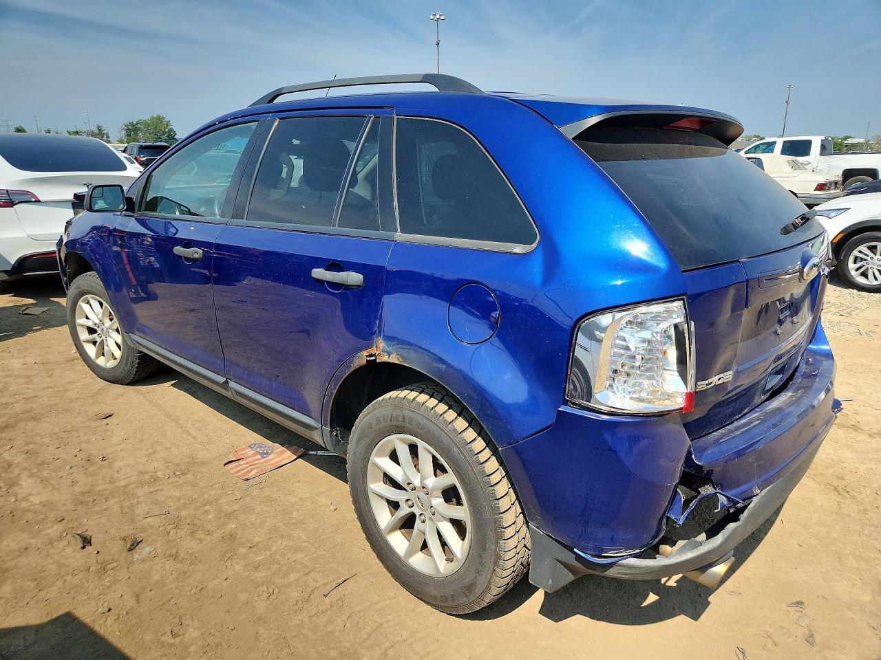 2013 Ford Edge Se Blue vin: 2FMDK3GC8DBC84555