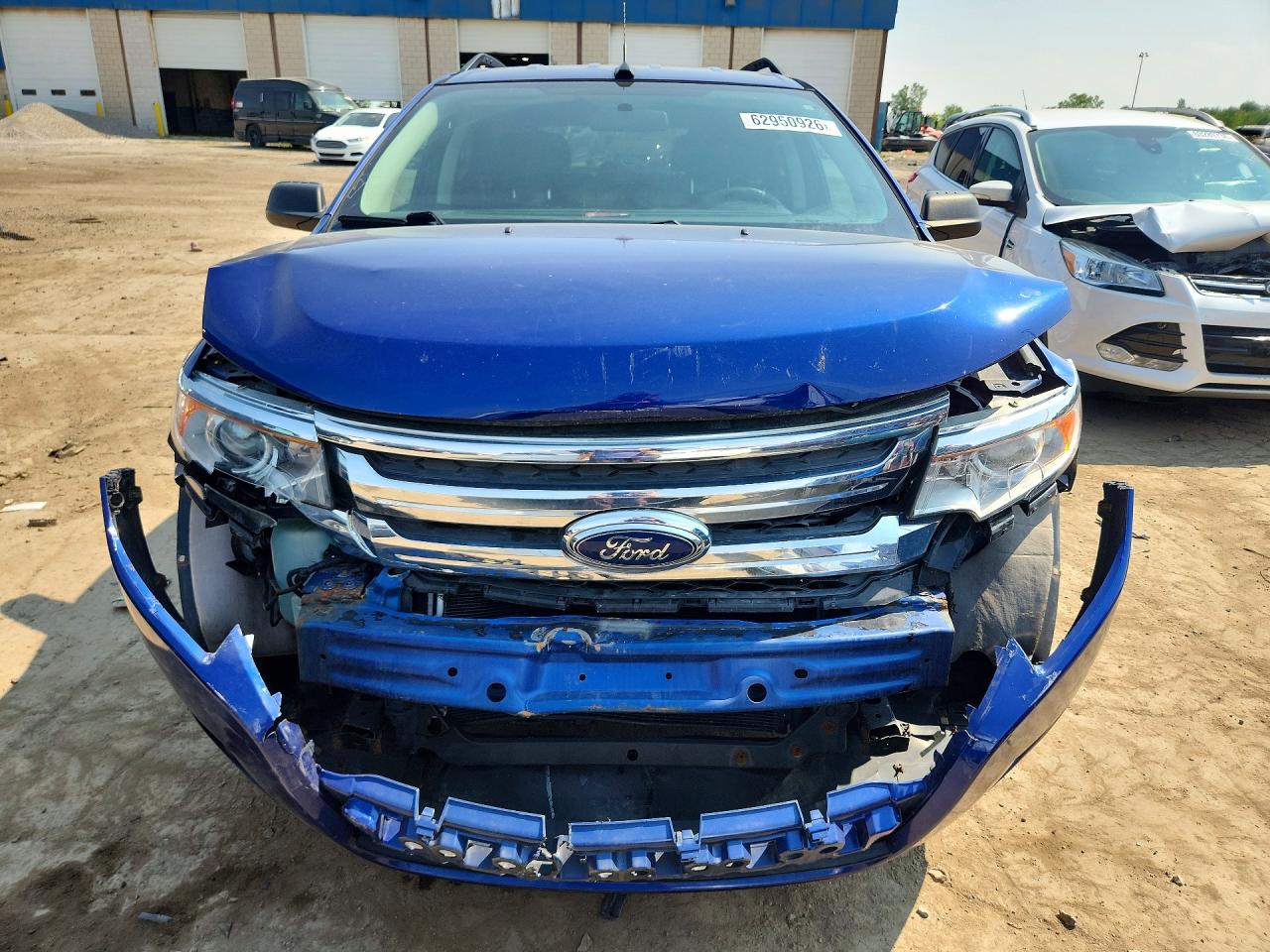 2013 Ford Edge Se Blue vin: 2FMDK3GC8DBC84555