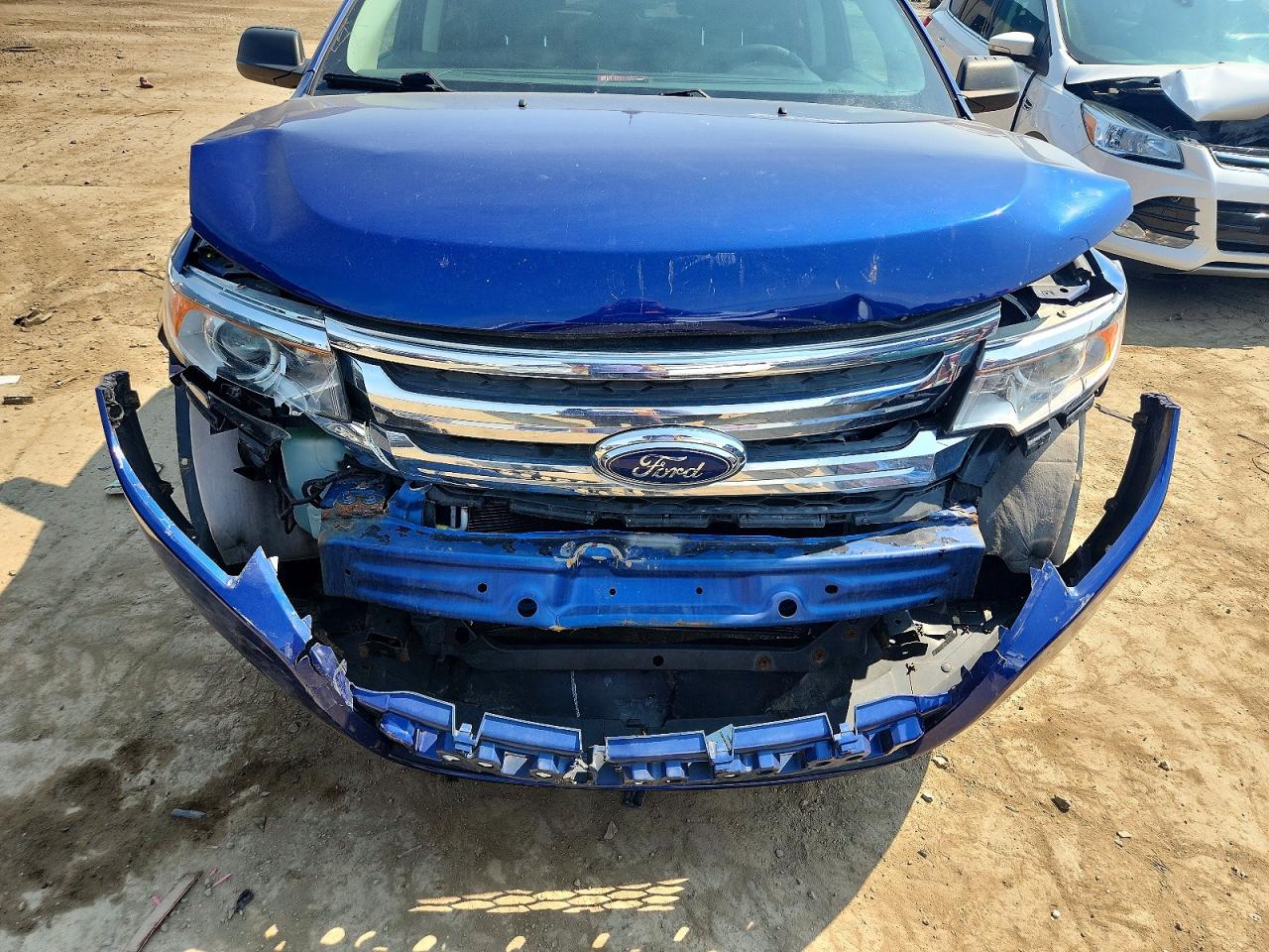 2013 Ford Edge Se Blue vin: 2FMDK3GC8DBC84555