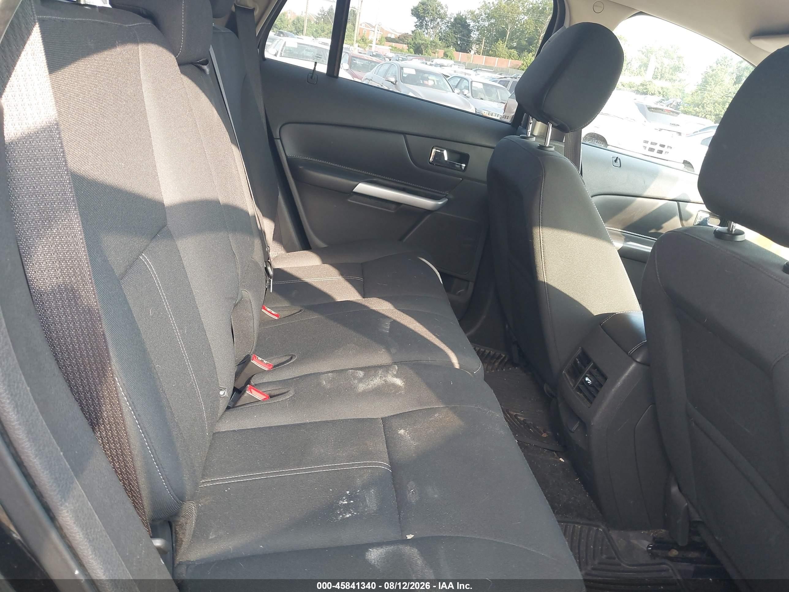 2013 Ford Edge Se Black vin: 2FMDK3GC8DBE30369