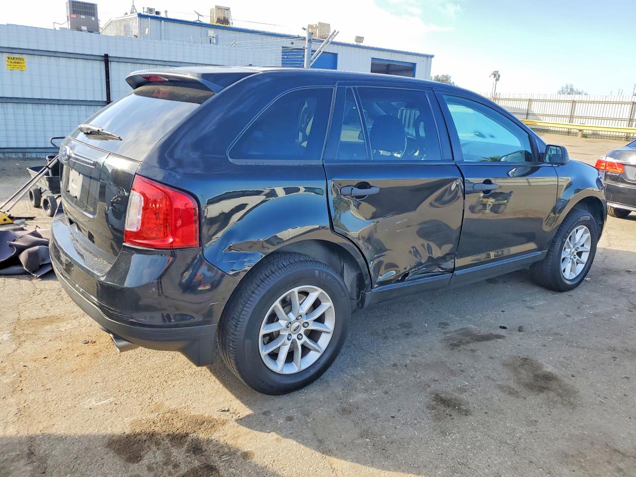 2014 Ford Edge Se Black vin: 2FMDK3GC8EBA10631