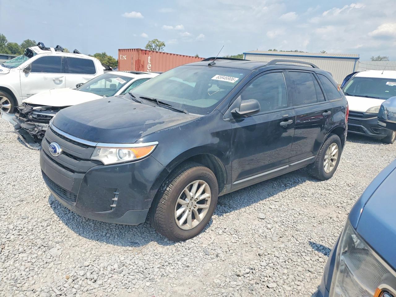 2014 Ford Edge Se Black vin: 2FMDK3GC8EBA14503