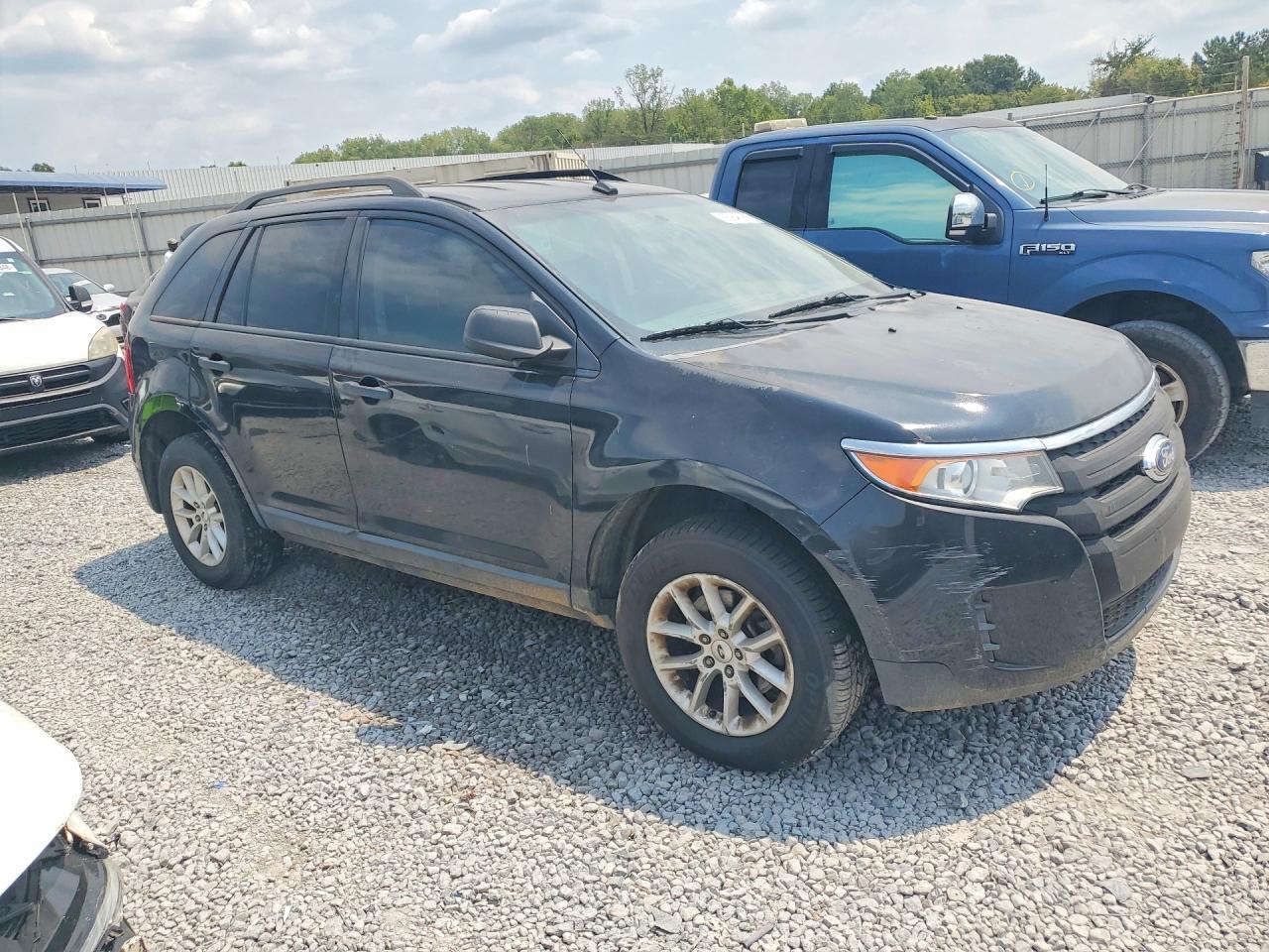 2014 Ford Edge Se Black vin: 2FMDK3GC8EBA14503