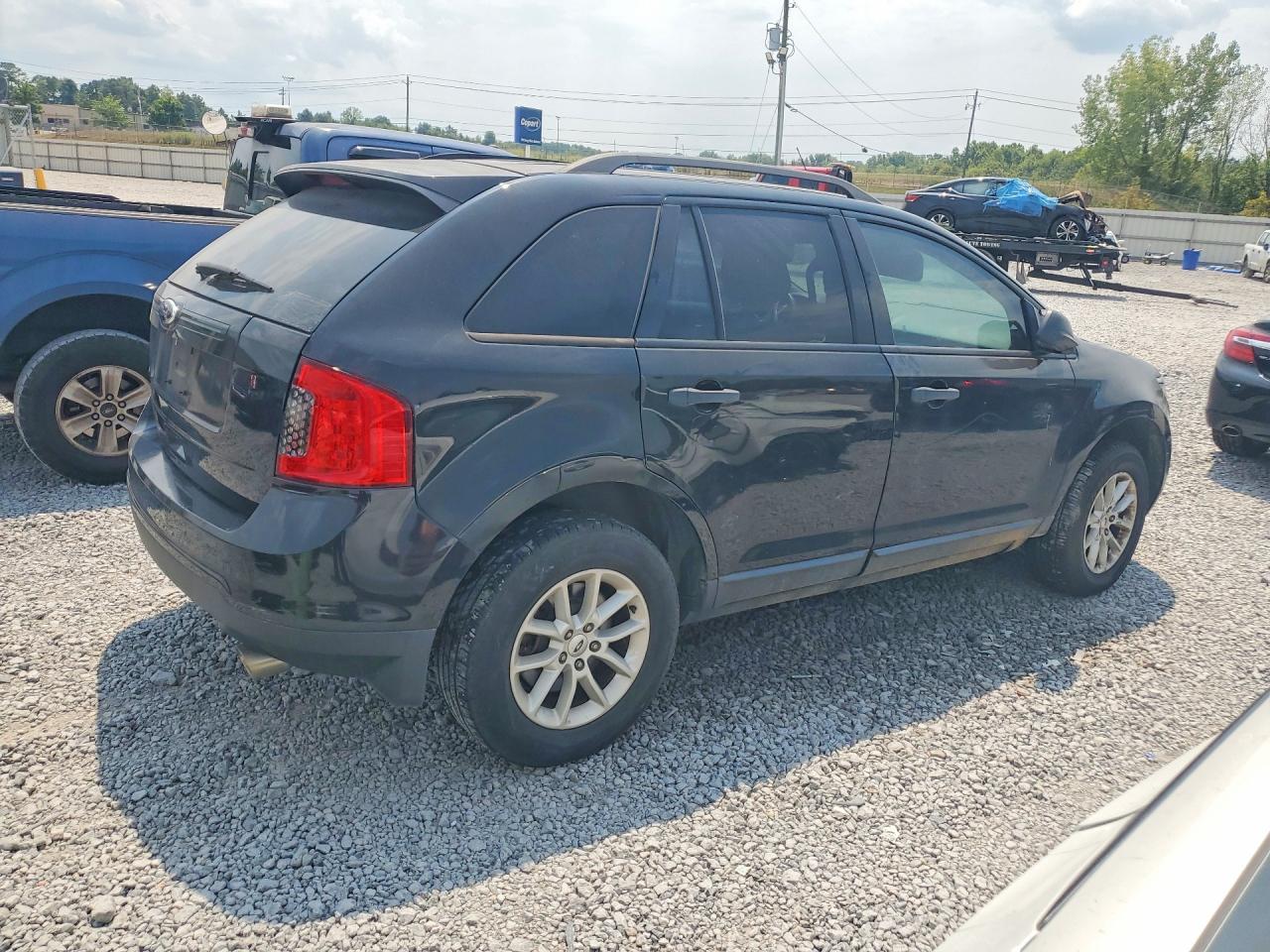 2014 Ford Edge Se Black vin: 2FMDK3GC8EBA14503