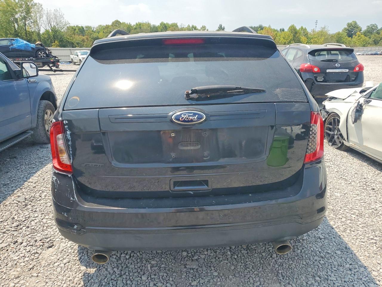 2014 Ford Edge Se Black vin: 2FMDK3GC8EBA14503