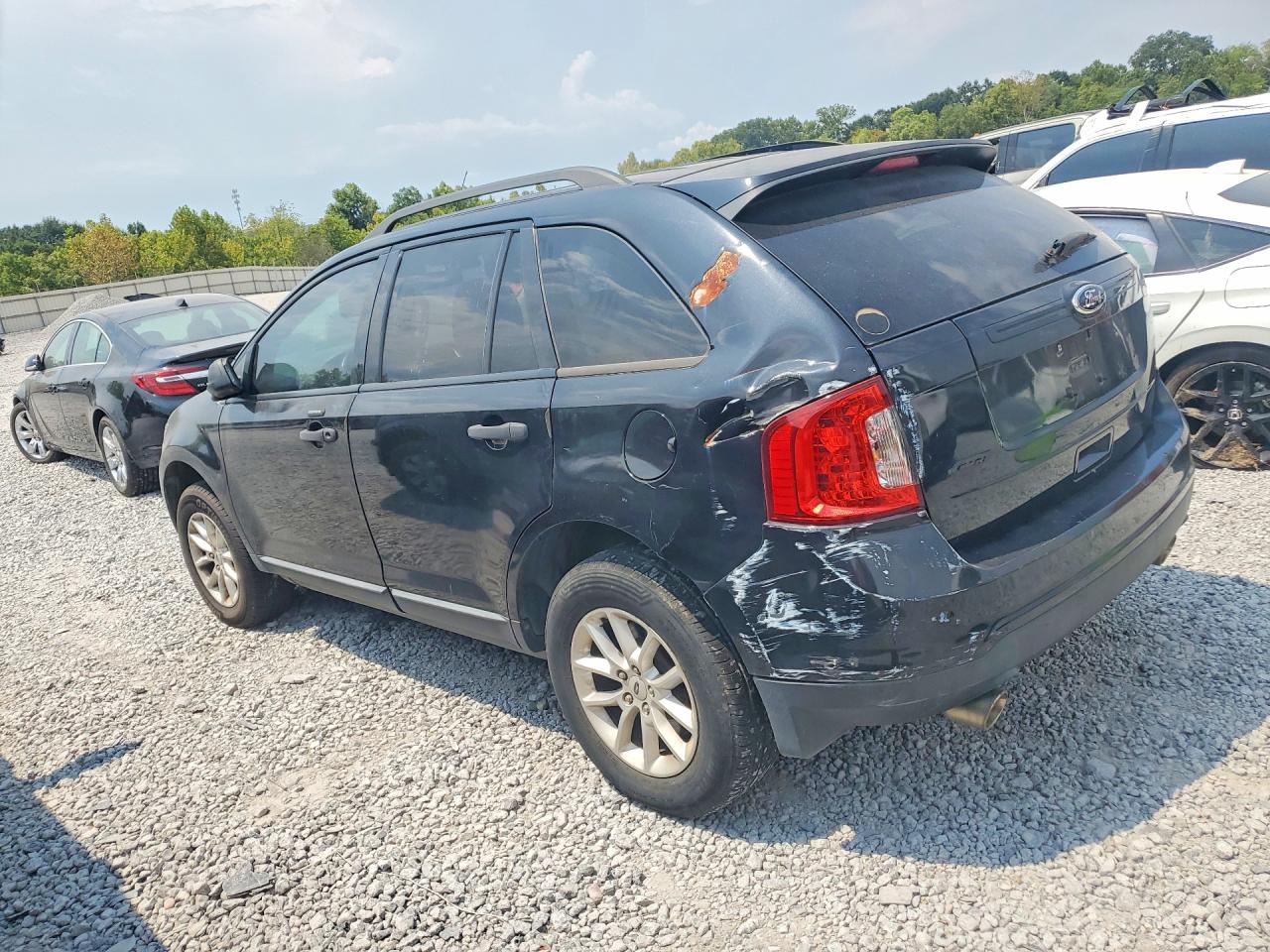 2014 Ford Edge Se Black vin: 2FMDK3GC8EBA14503