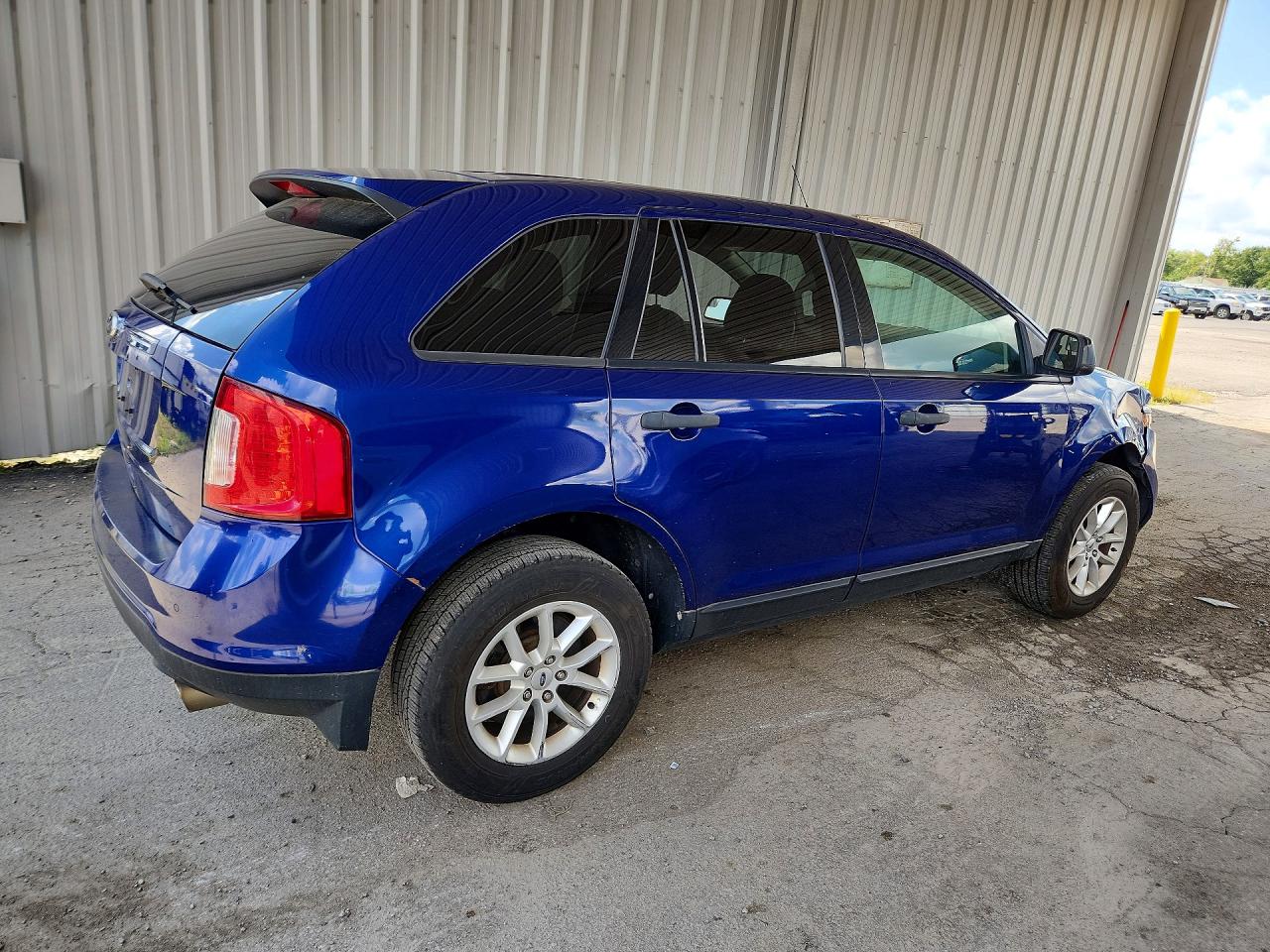 2014 Ford Edge Se Blue vin: 2FMDK3GC8EBA77911