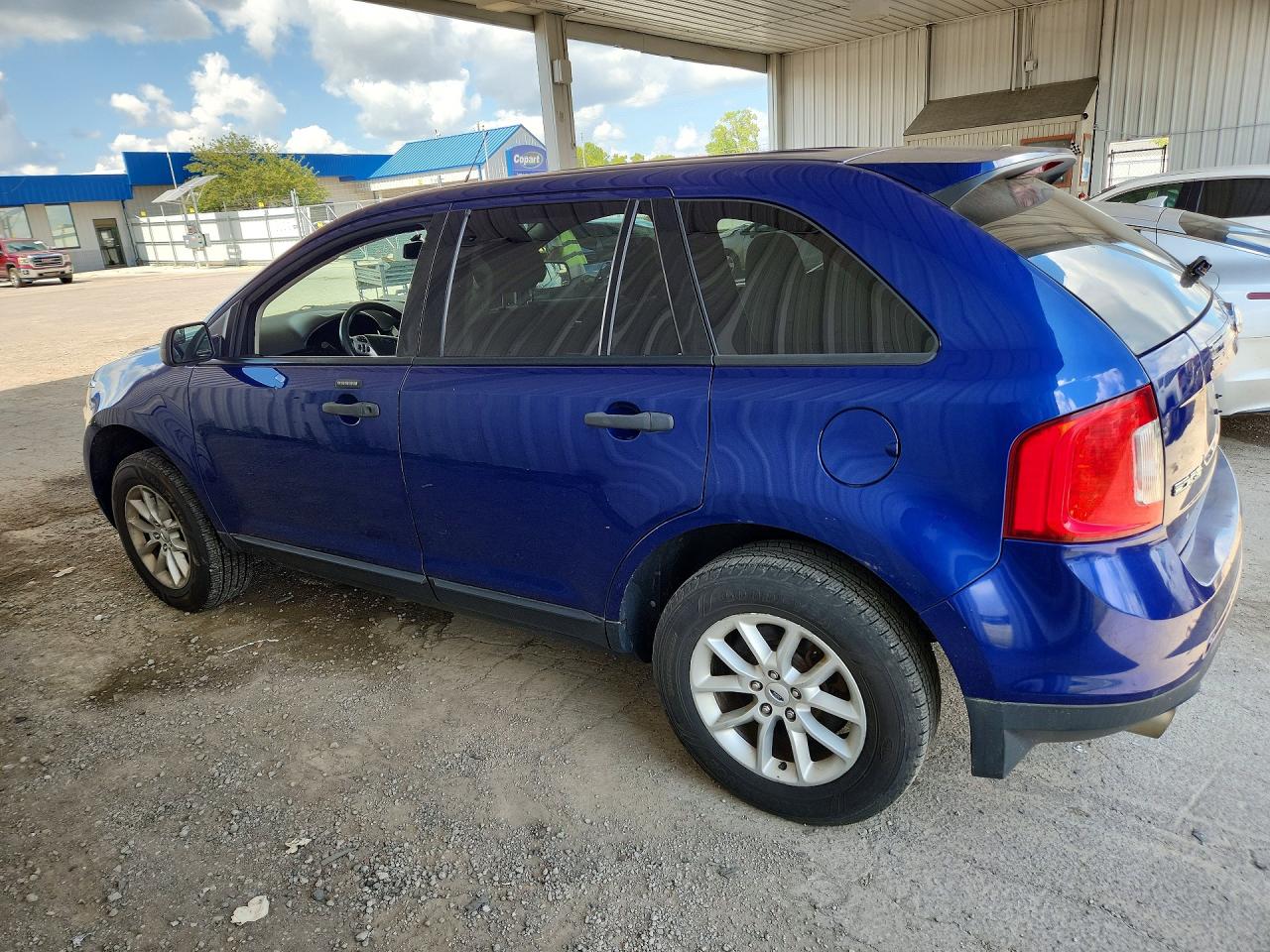 2014 Ford Edge Se Blue vin: 2FMDK3GC8EBA77911