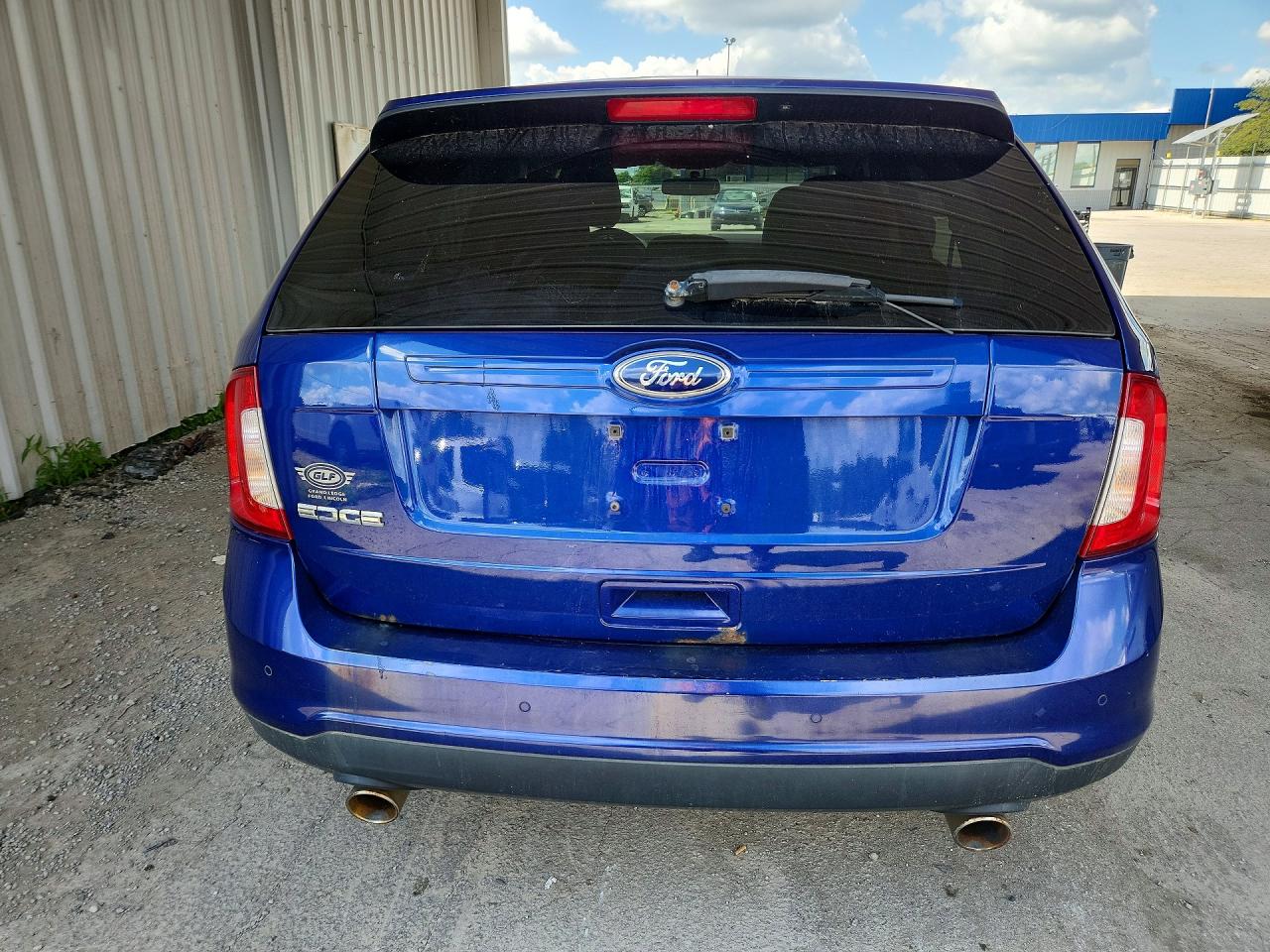 2014 Ford Edge Se Blue vin: 2FMDK3GC8EBA77911