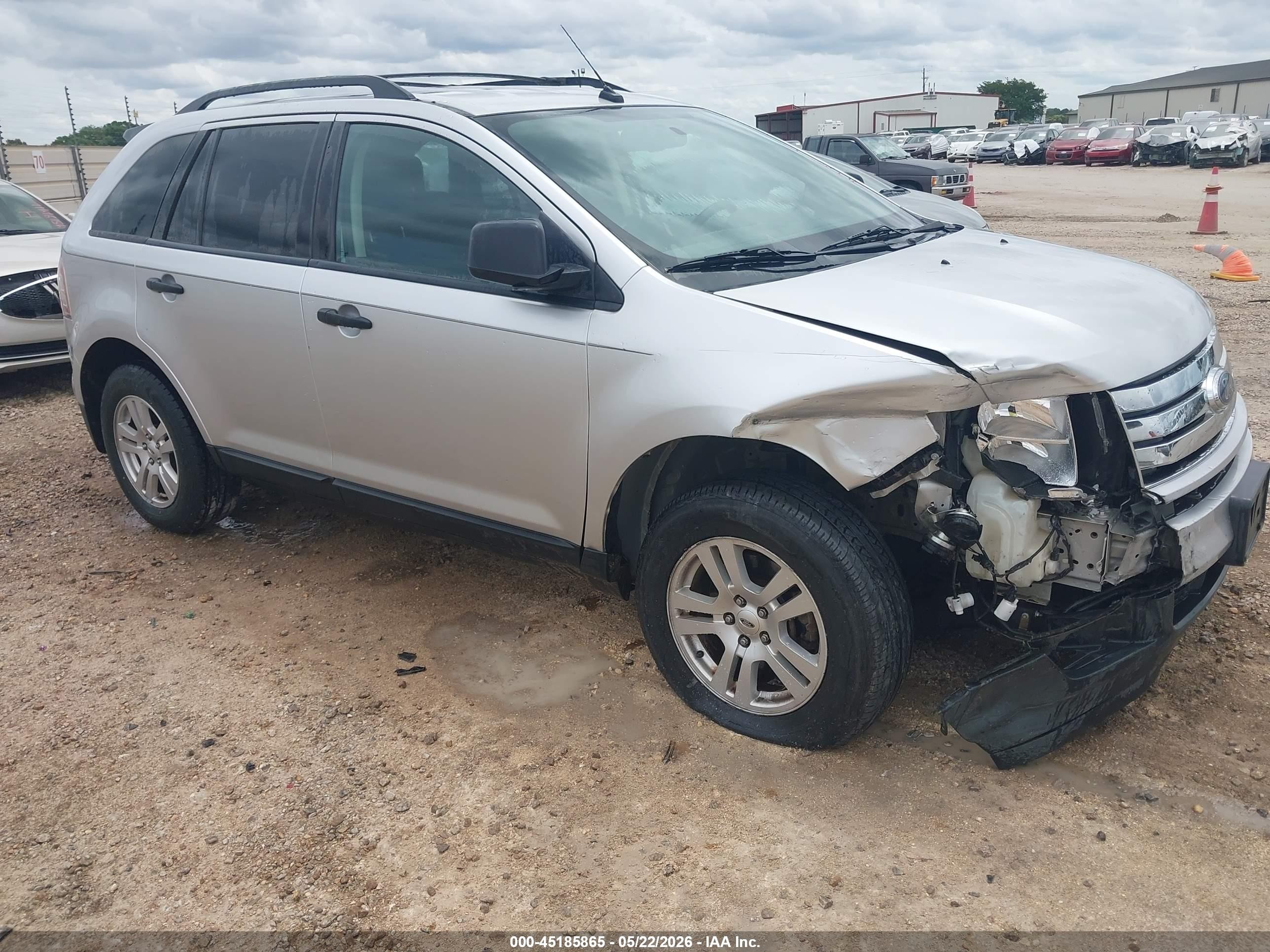 2010 Ford Edge Se Серебряный vin: 2FMDK3GC9ABA06095