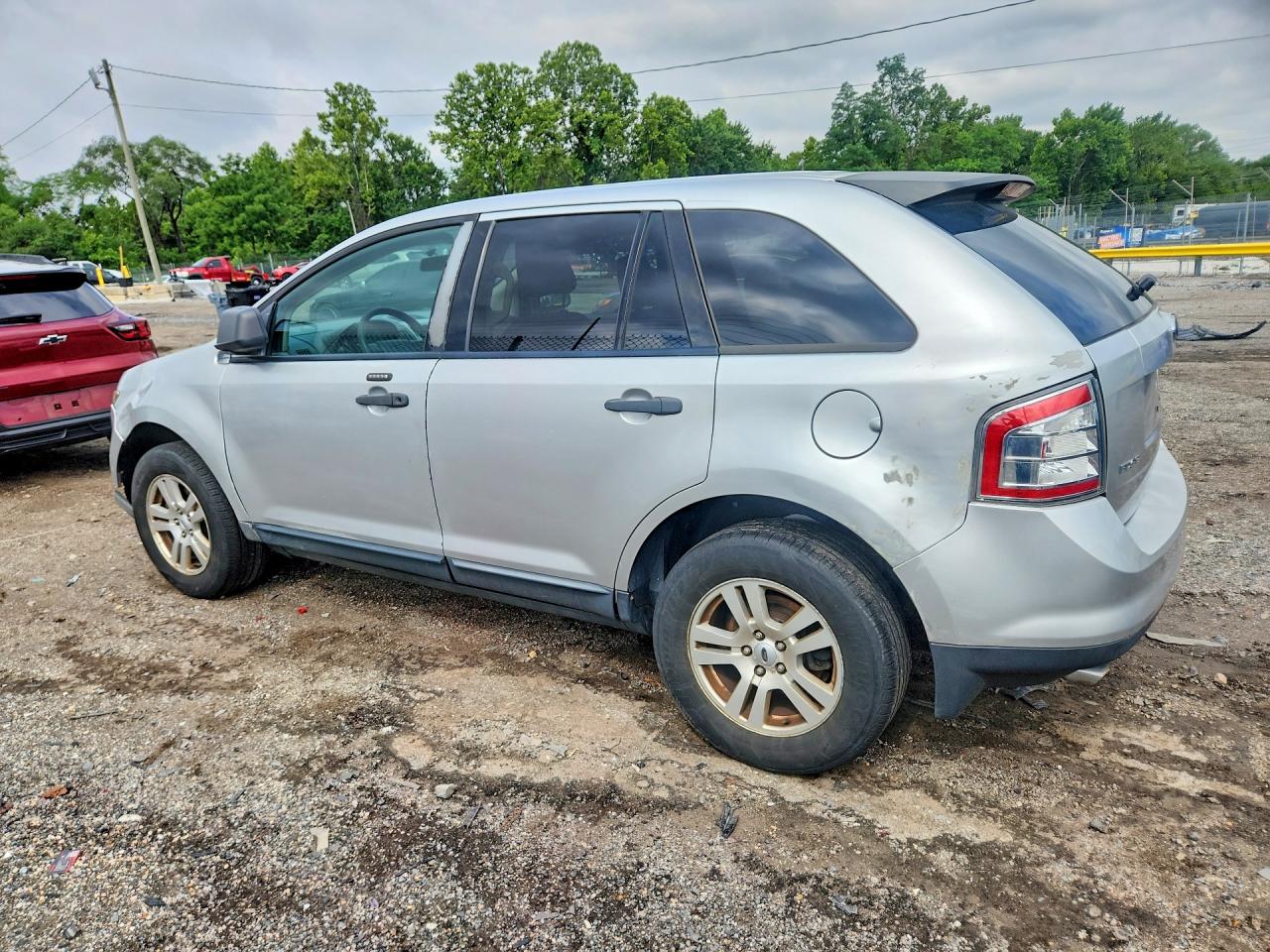 2010 Ford Edge Se Silver vin: 2FMDK3GC9ABA06324