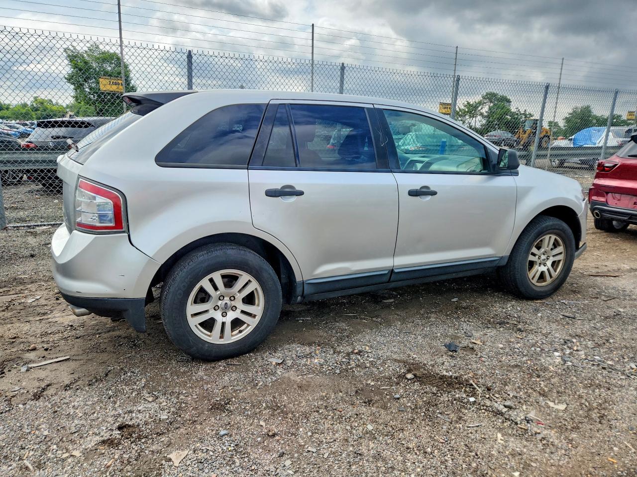 2010 Ford Edge Se Silver vin: 2FMDK3GC9ABA06324