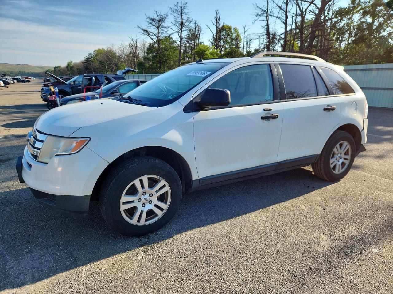 2010 Ford Edge Se White vin: 2FMDK3GC9ABB63092