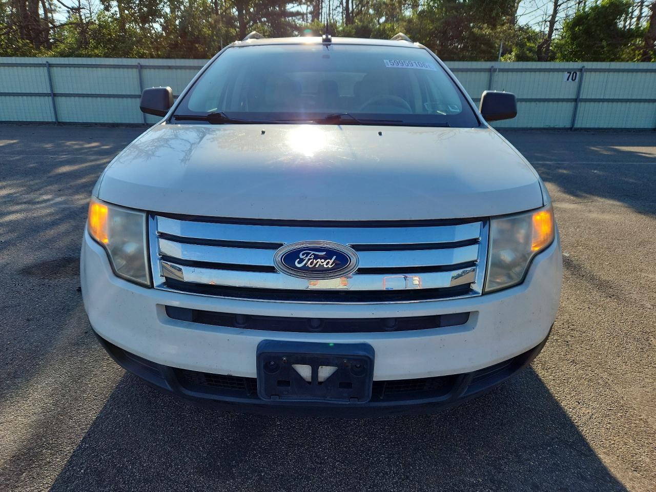 2010 Ford Edge Se White vin: 2FMDK3GC9ABB63092