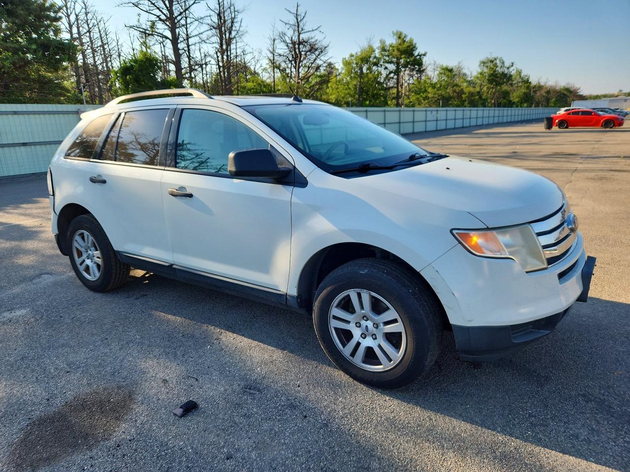 2010 Ford Edge Se White vin: 2FMDK3GC9ABB63092