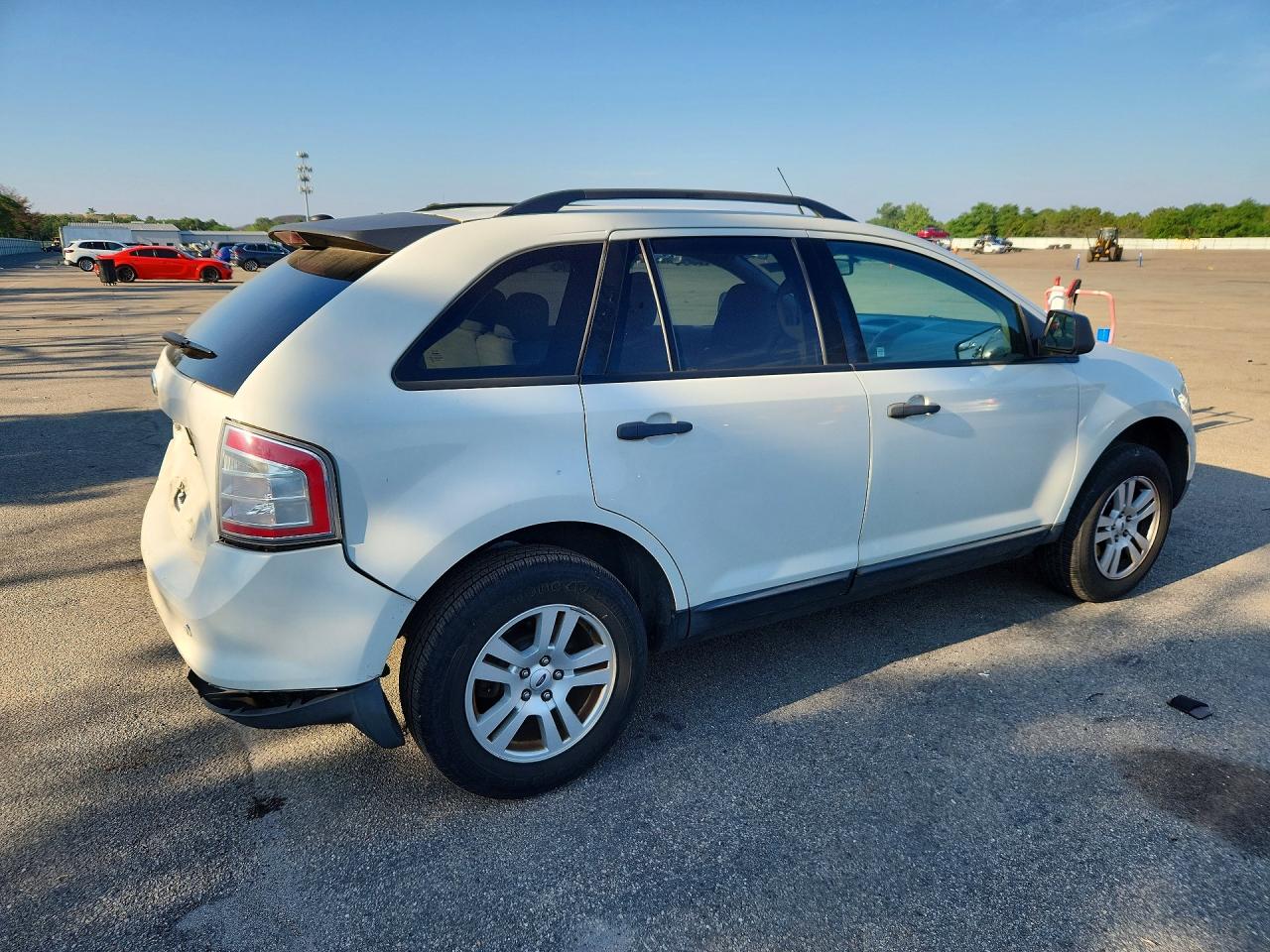 2010 Ford Edge Se White vin: 2FMDK3GC9ABB63092