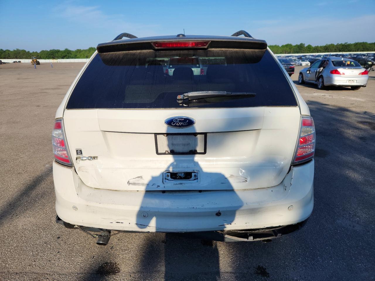 2010 Ford Edge Se White vin: 2FMDK3GC9ABB63092