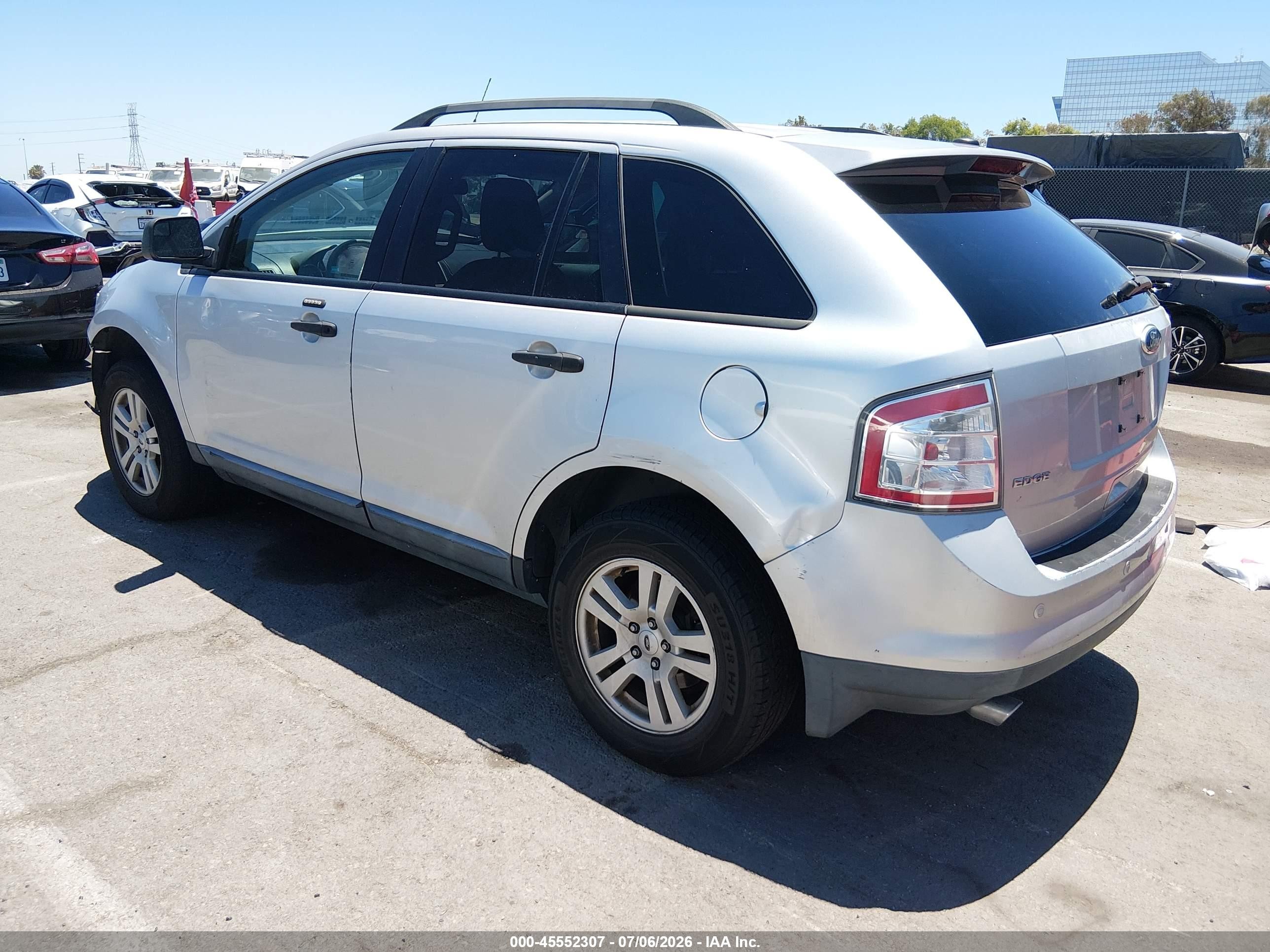 2010 Ford Edge Se Silver vin: 2FMDK3GC9ABB74867