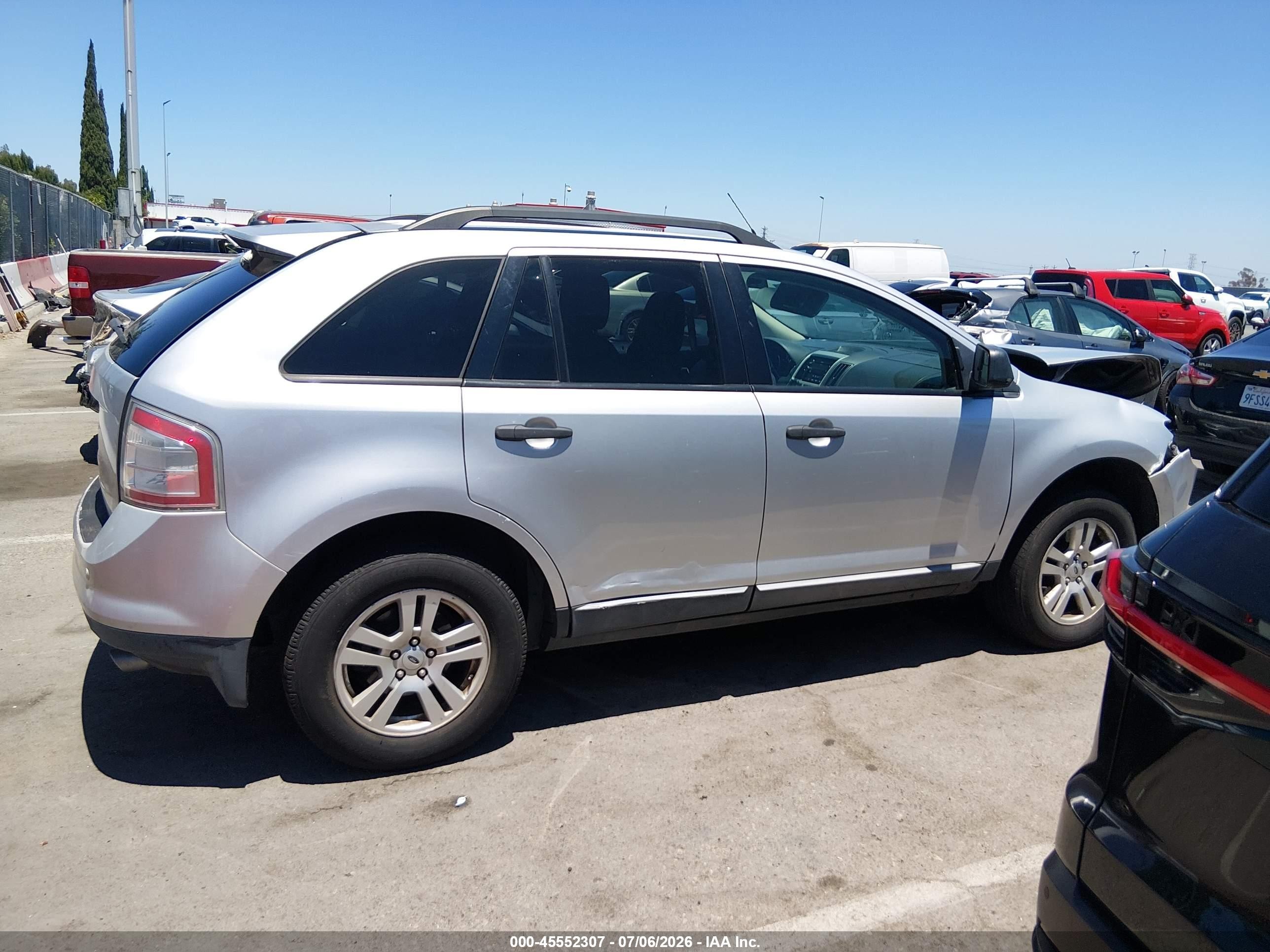 2010 Ford Edge Se Silver vin: 2FMDK3GC9ABB74867
