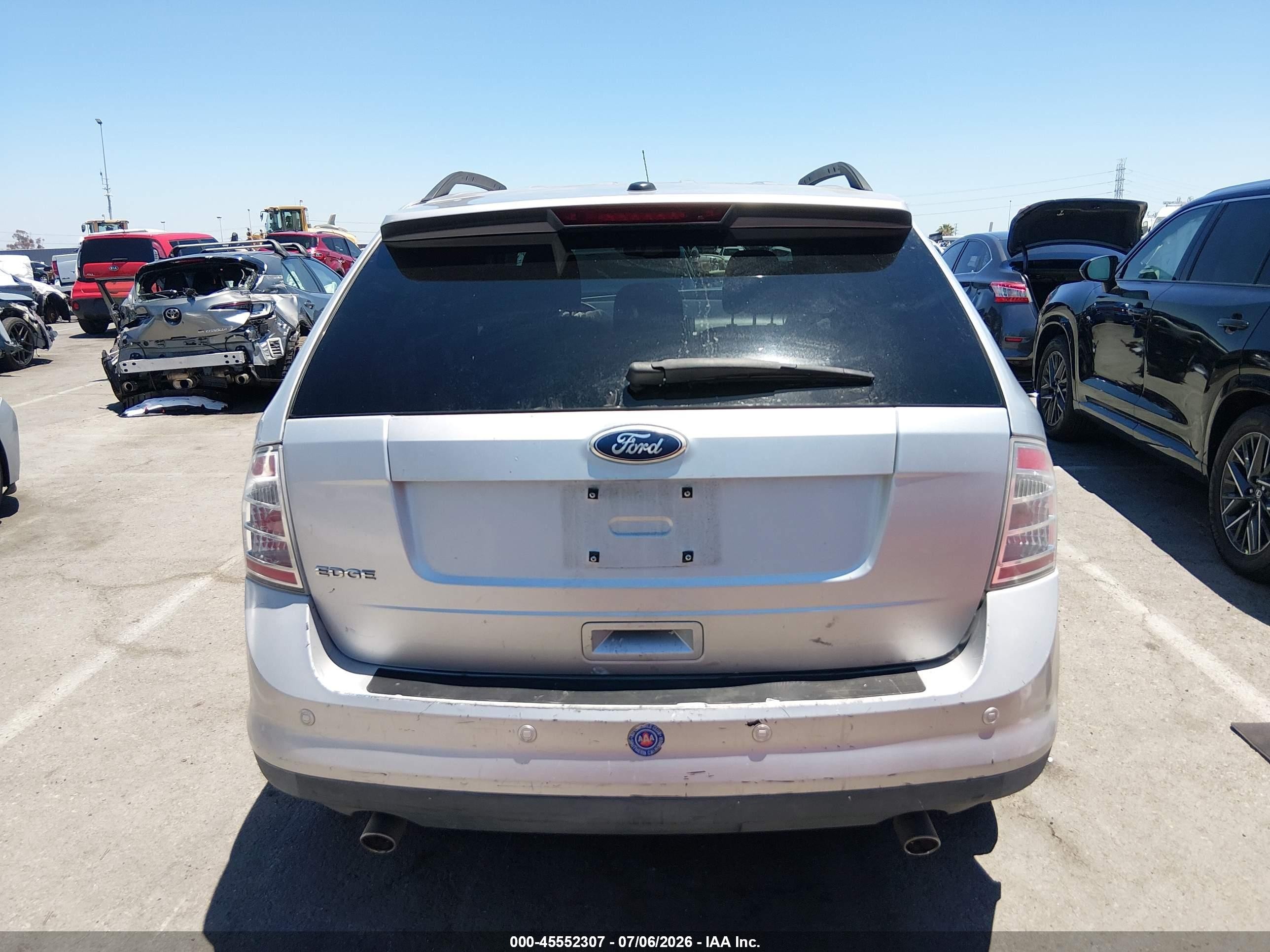 2010 Ford Edge Se Silver vin: 2FMDK3GC9ABB74867