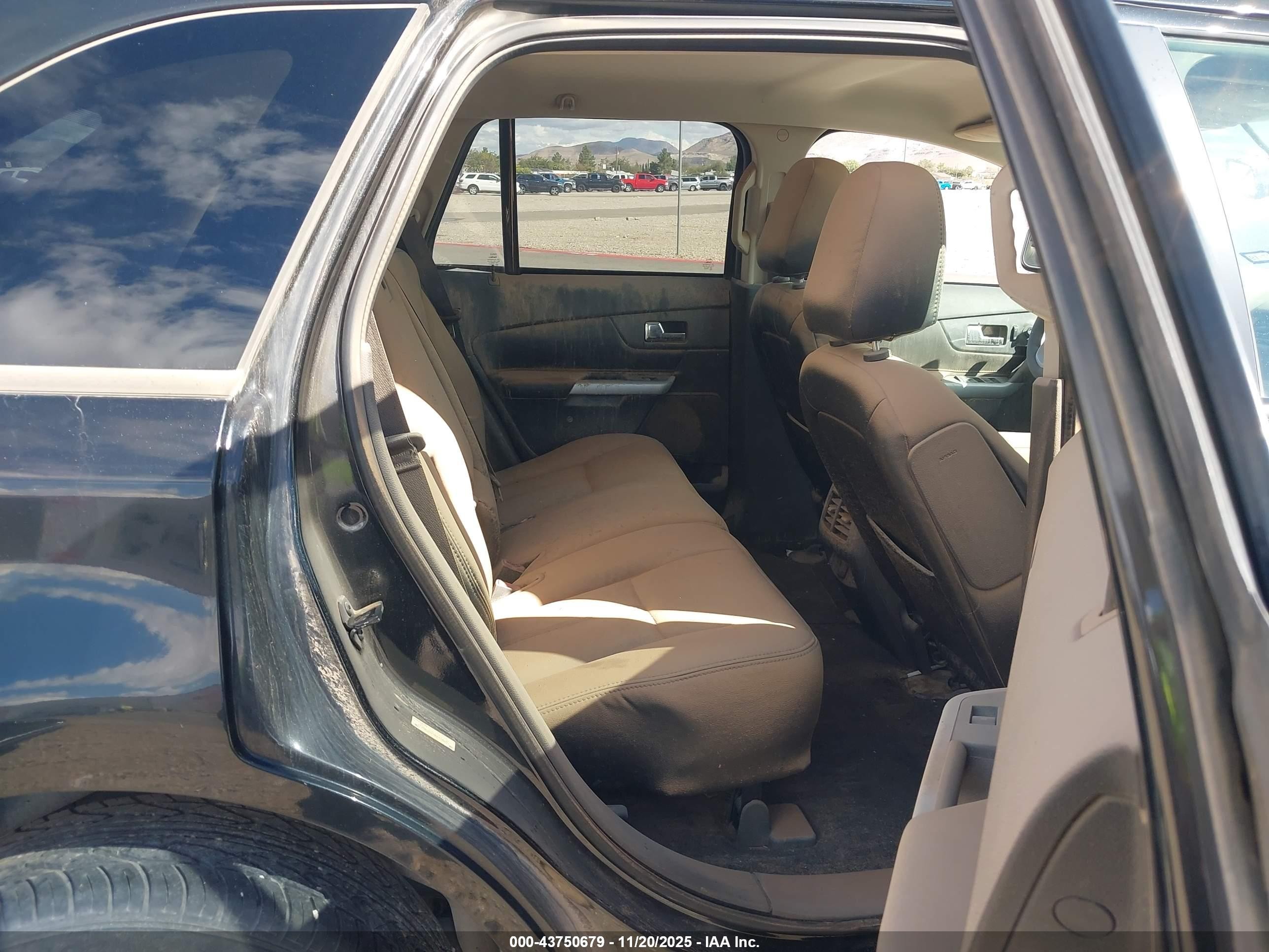 2011 Ford Edge Se Black vin: 2FMDK3GC9BBA12206