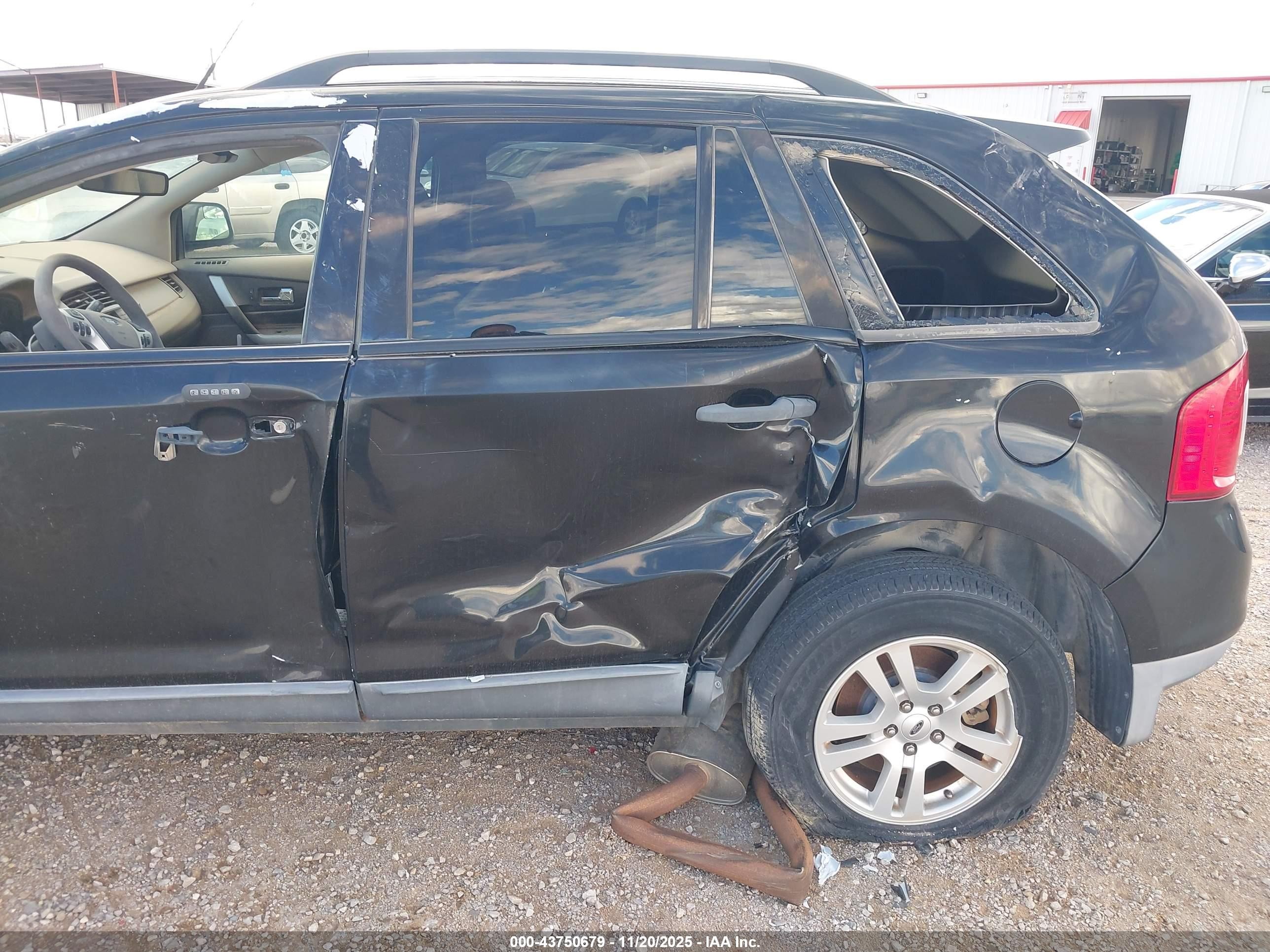 2011 Ford Edge Se Black vin: 2FMDK3GC9BBA12206