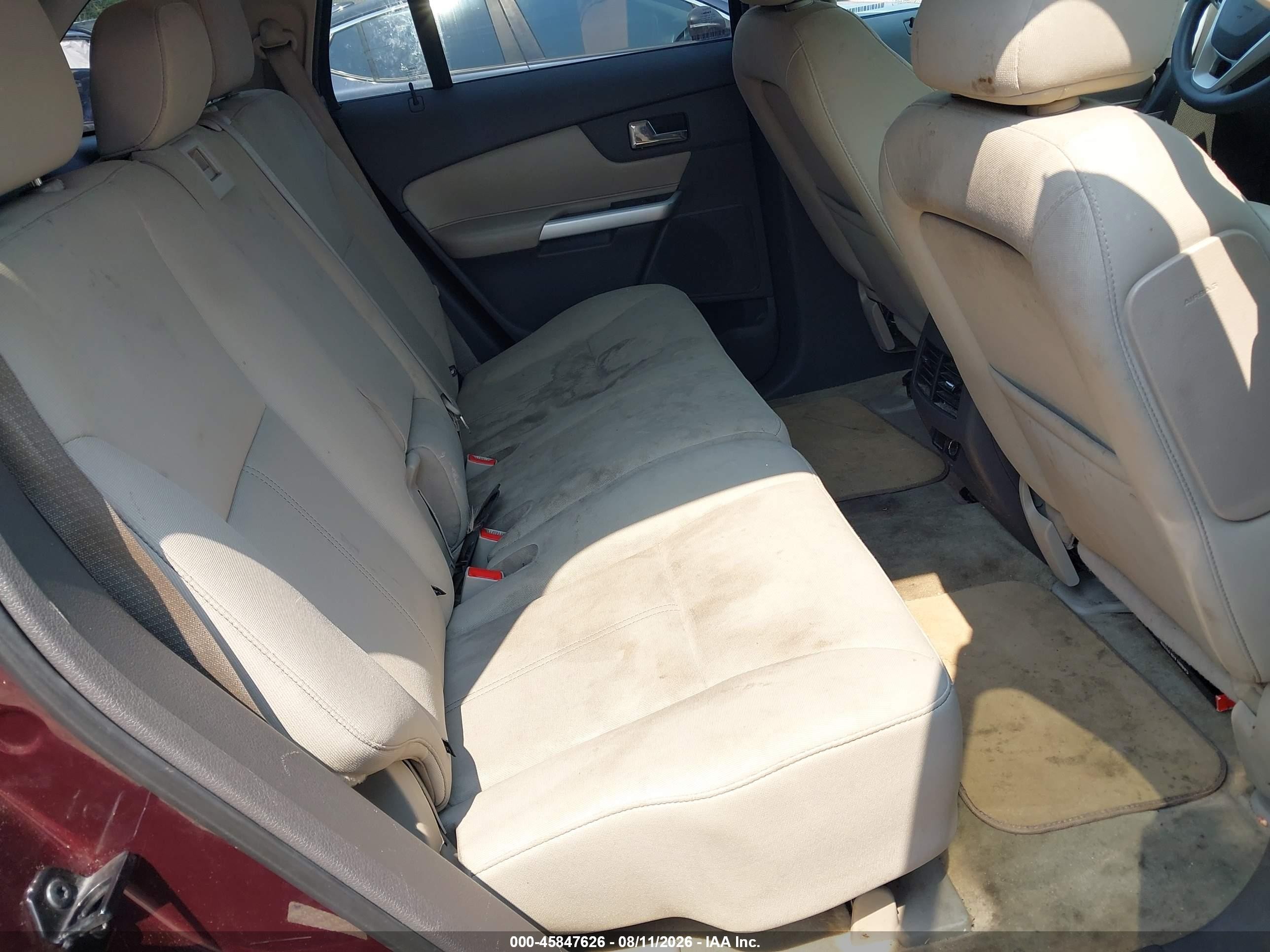 2011 Ford Edge Se Burgundy vin: 2FMDK3GC9BBA69411