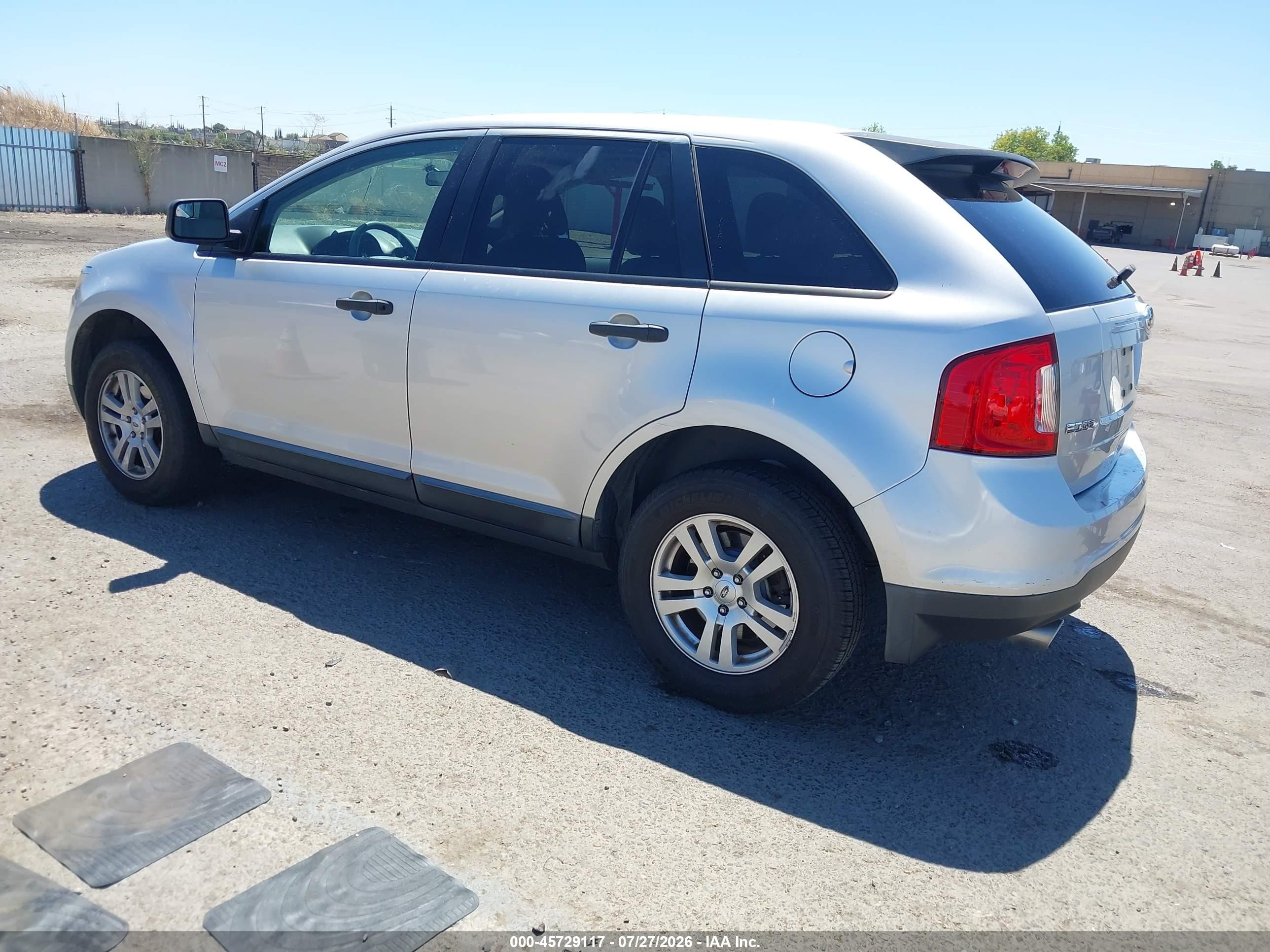 2011 Ford Edge Se Silver vin: 2FMDK3GC9BBA76052