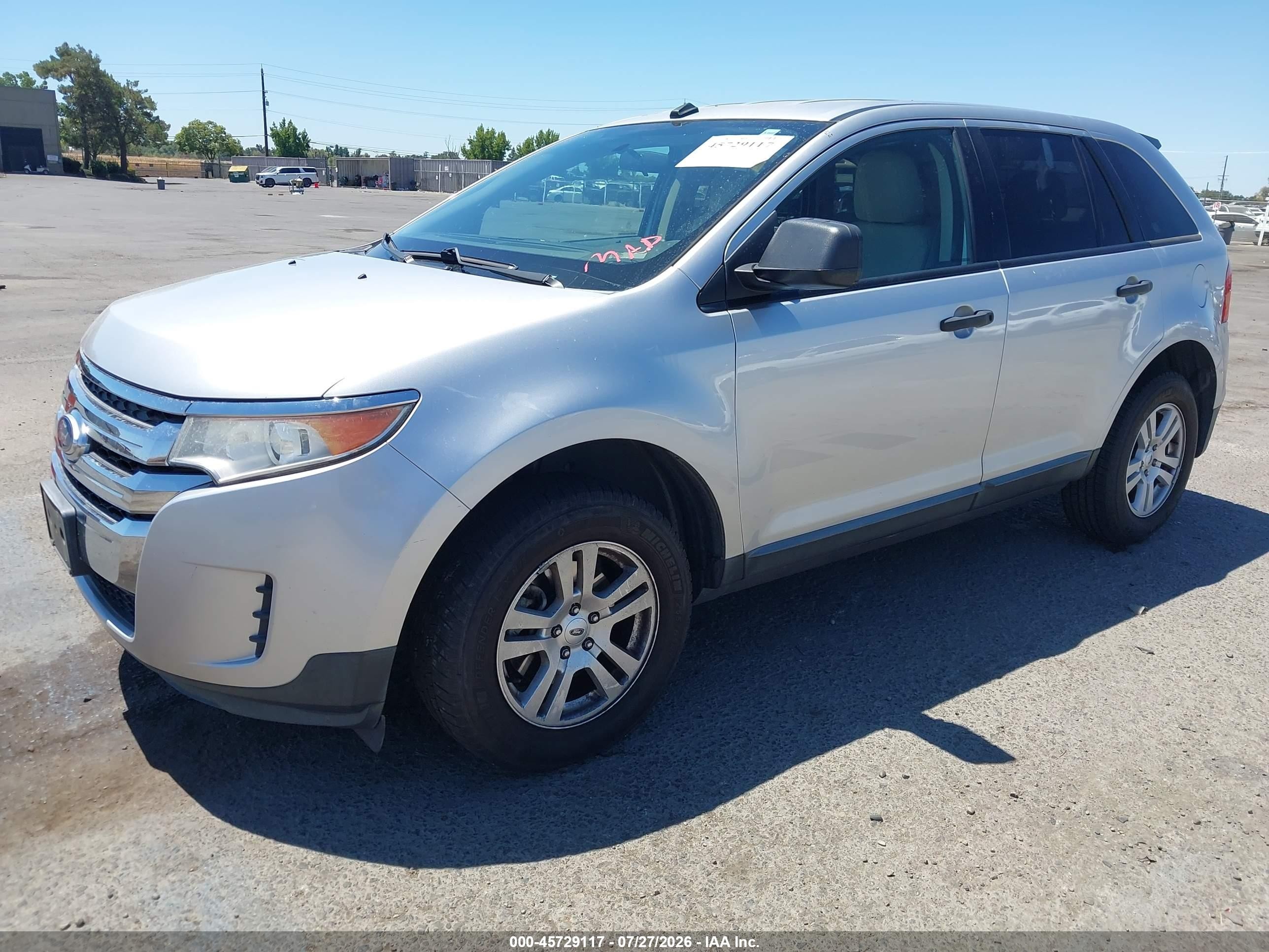 2011 Ford Edge Se Silver vin: 2FMDK3GC9BBA76052