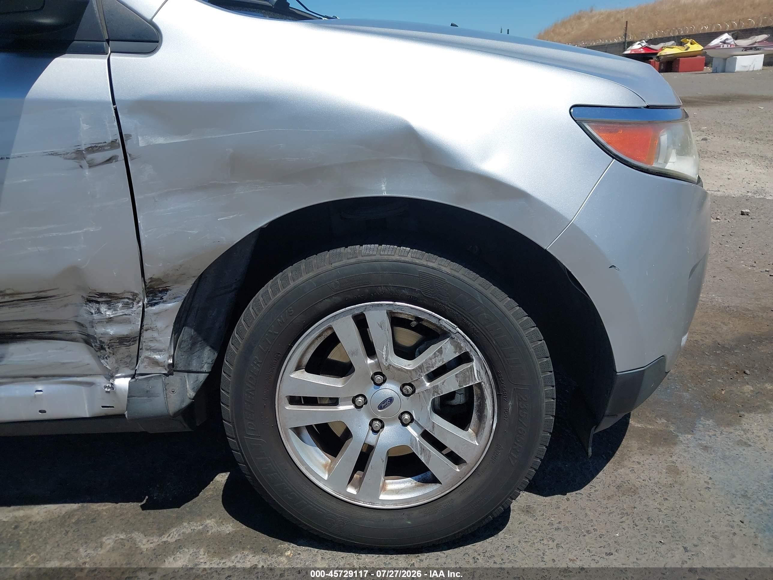 2011 Ford Edge Se Silver vin: 2FMDK3GC9BBA76052