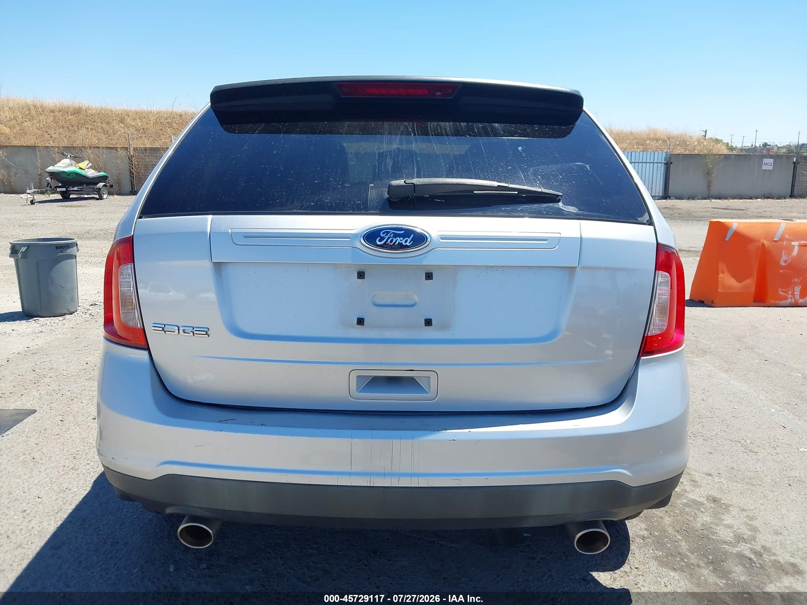 2011 Ford Edge Se Silver vin: 2FMDK3GC9BBA76052