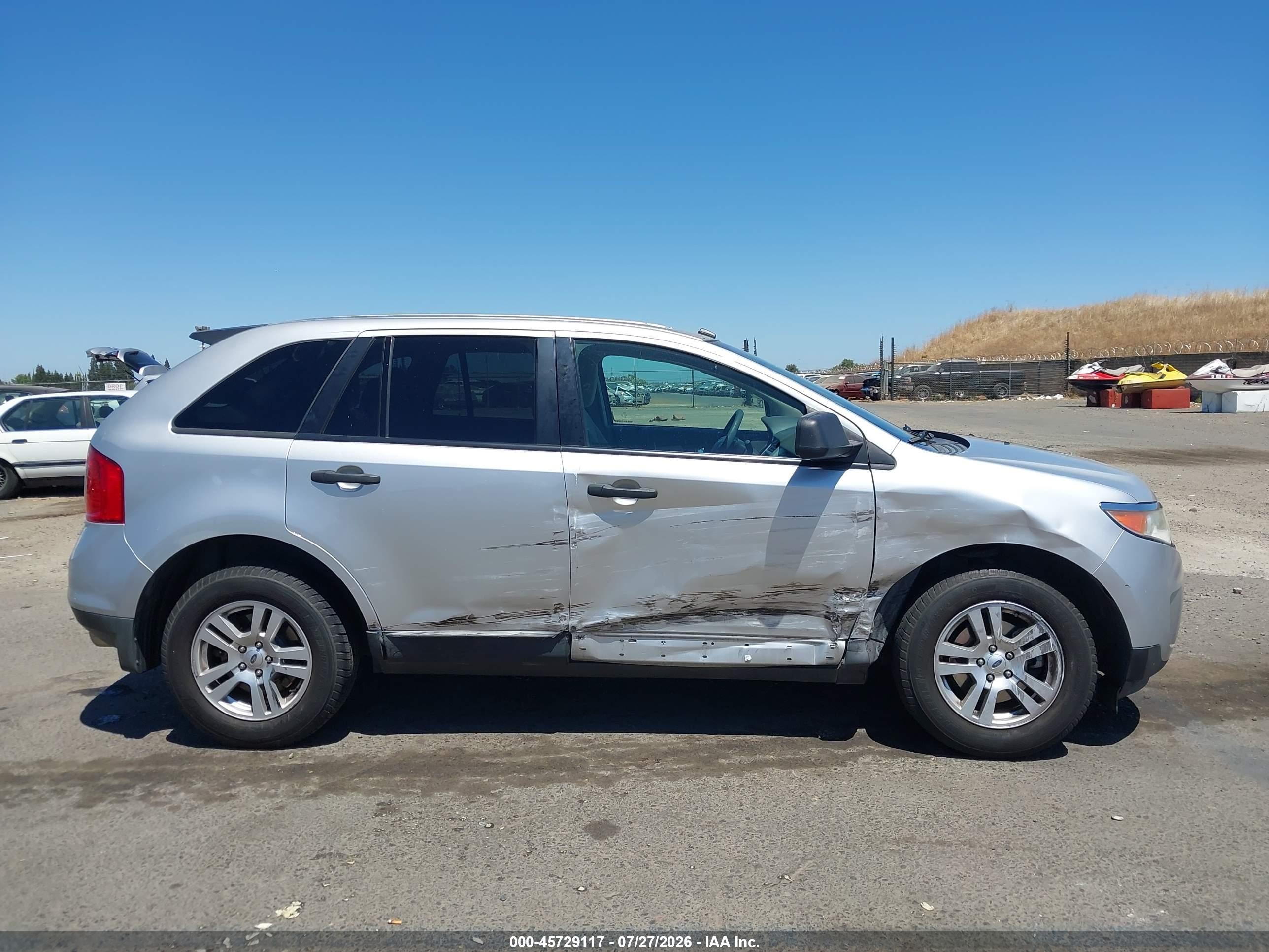 2011 Ford Edge Se Silver vin: 2FMDK3GC9BBA76052