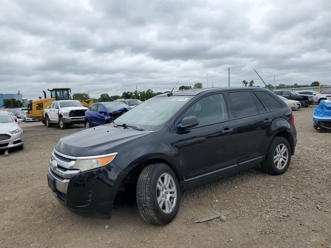 2011 Ford Edge Se Black vin: 2FMDK3GC9BBB14623