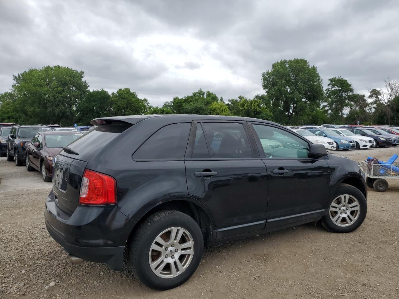 2011 Ford Edge Se Black vin: 2FMDK3GC9BBB14623